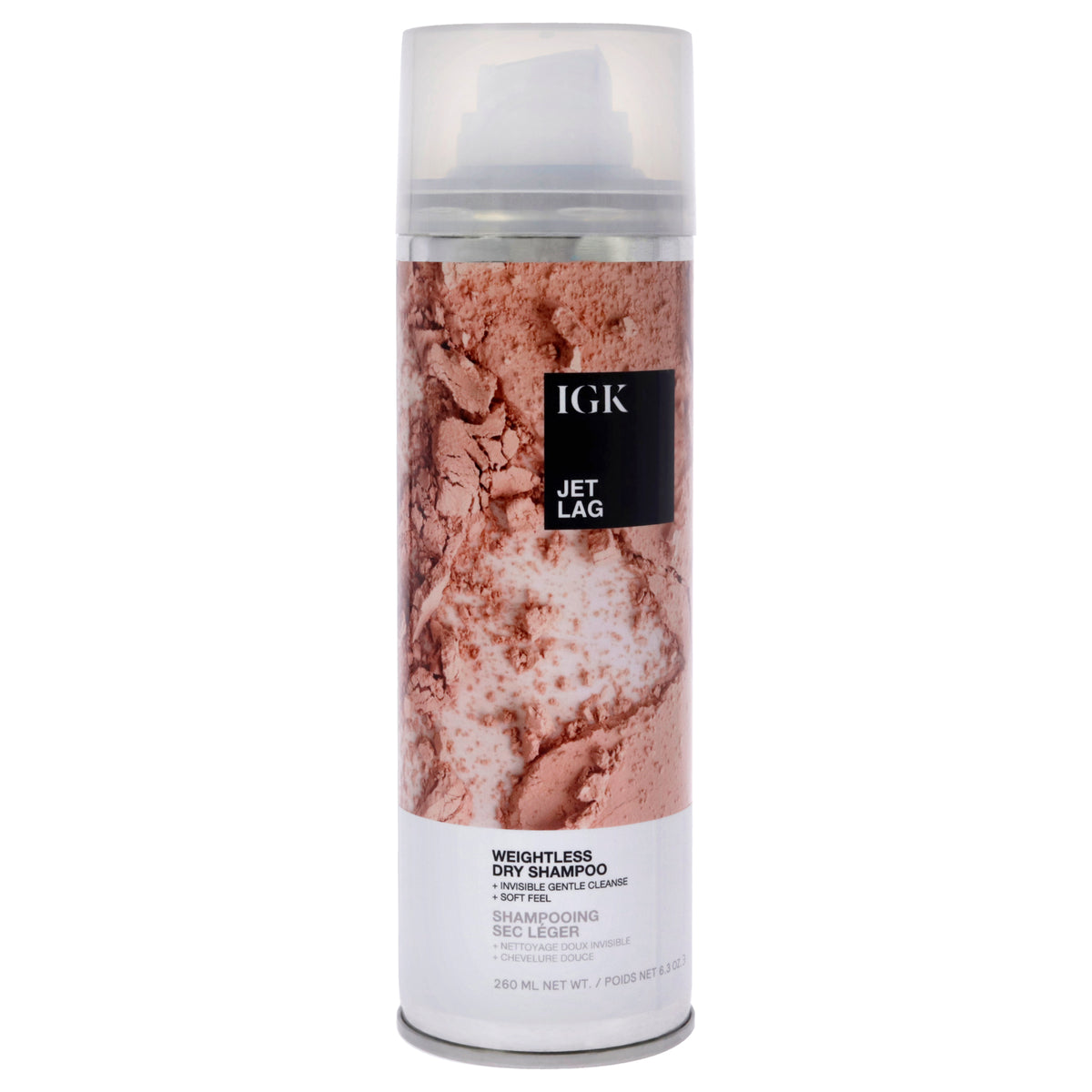 IGK Jet Lag Weightless Dry Shampoo Unisex Dry Shampoos 6.3 FL OZ | 186 ML
