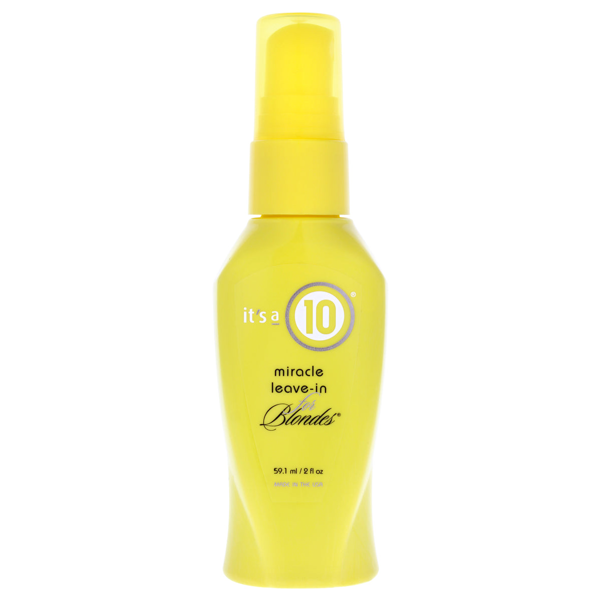 Its A 10 Miracle Leave-In For Blondes Unisex Hair Sprays 2 FL OZ | 60 ML