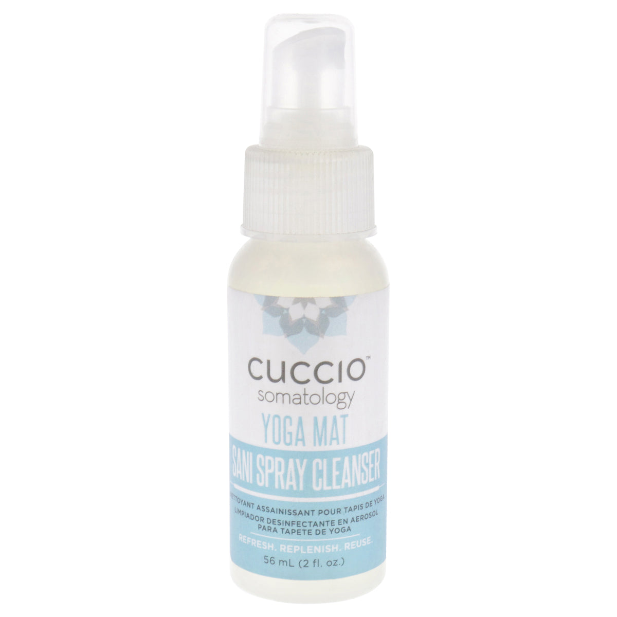 Cuccio Somatology Somatology Yoga Mat Sani Spray Cleanser Unisex Face Cleansers 2 FL OZ | 59 ML