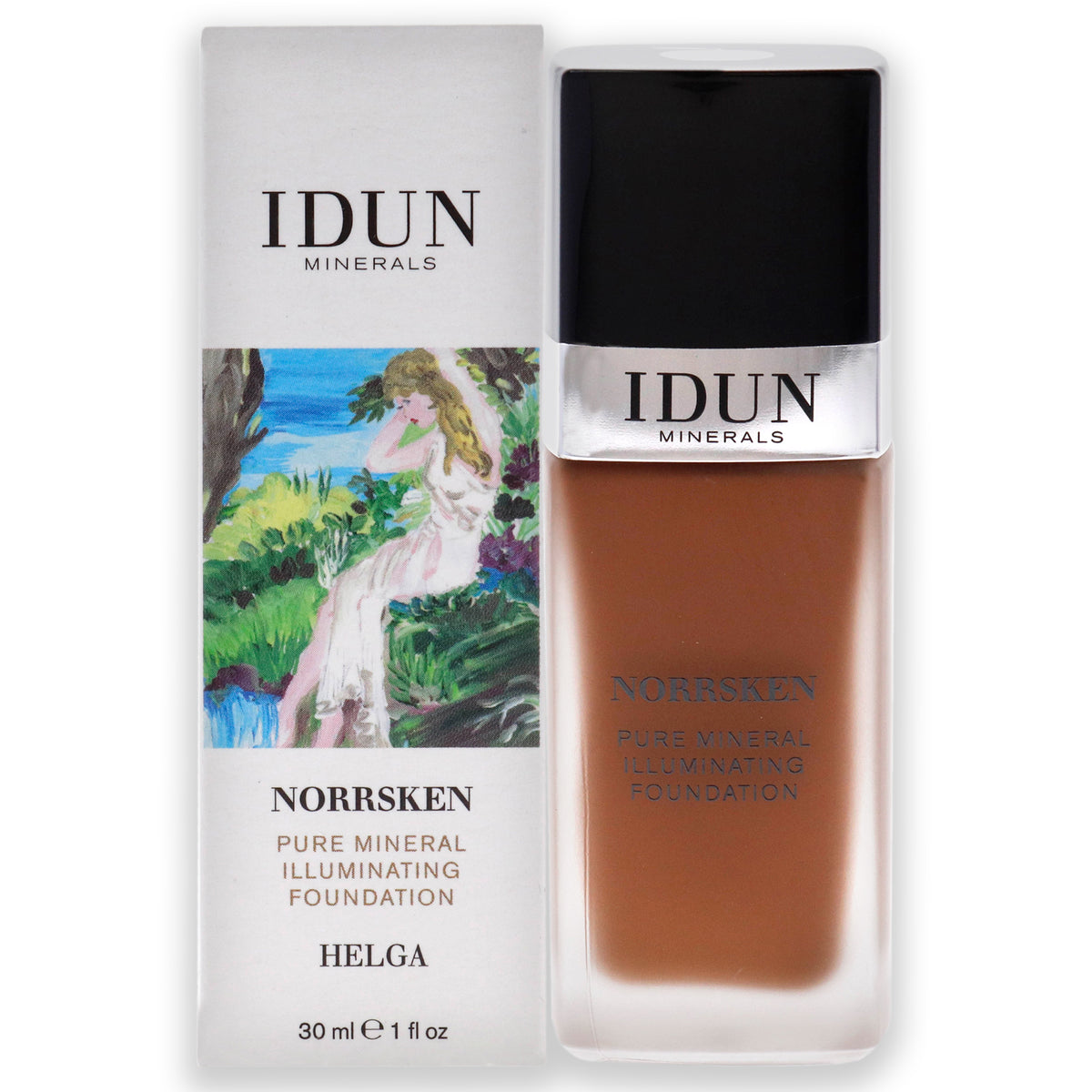 Idun Minerals Norrsken Foundation 227 Helga Women's Foundation 1 FL OZ | 30 ML