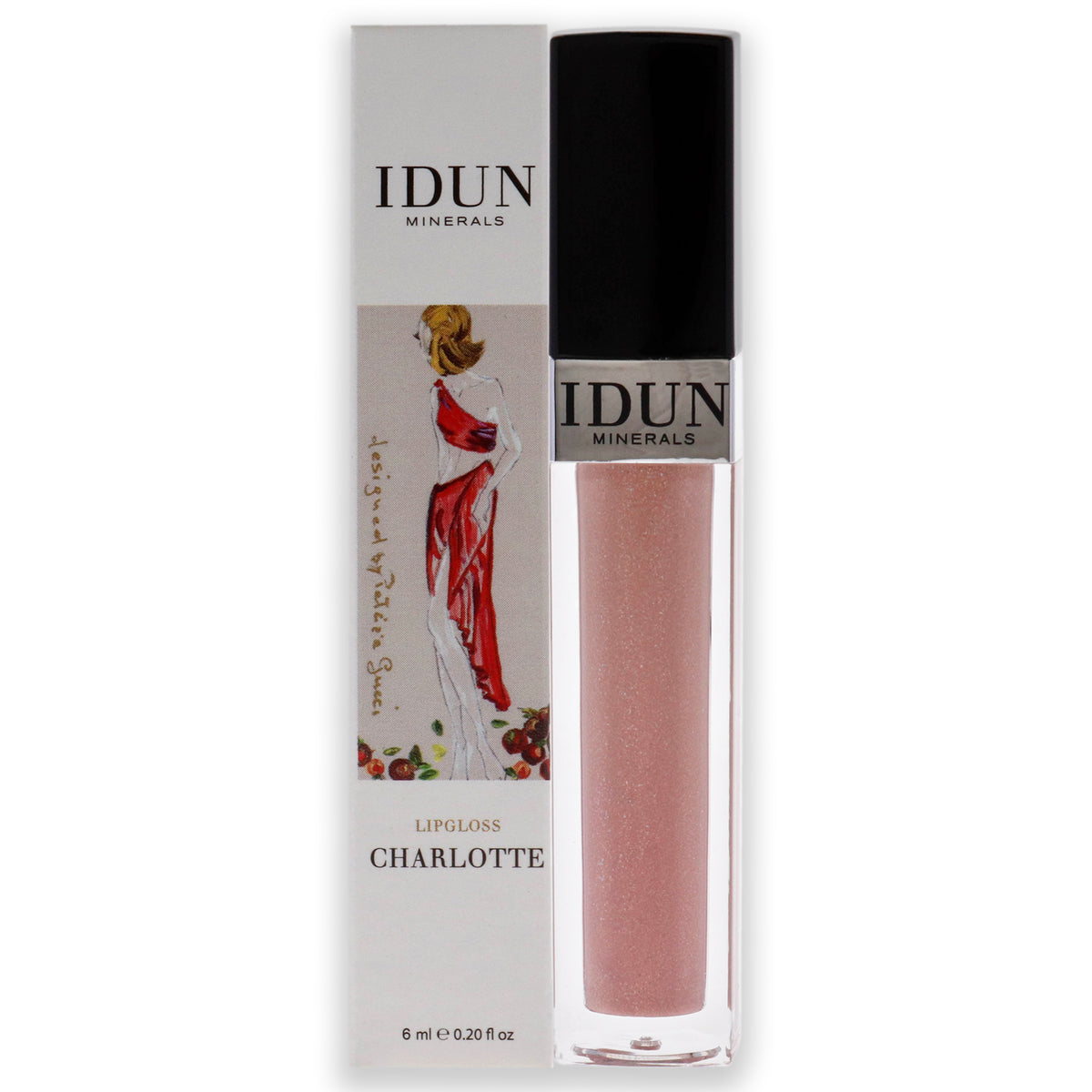 Idun Minerals Lipgloss - 019 Charlotte Women's Lip Glosses 0.2 OZ | 6 ML
