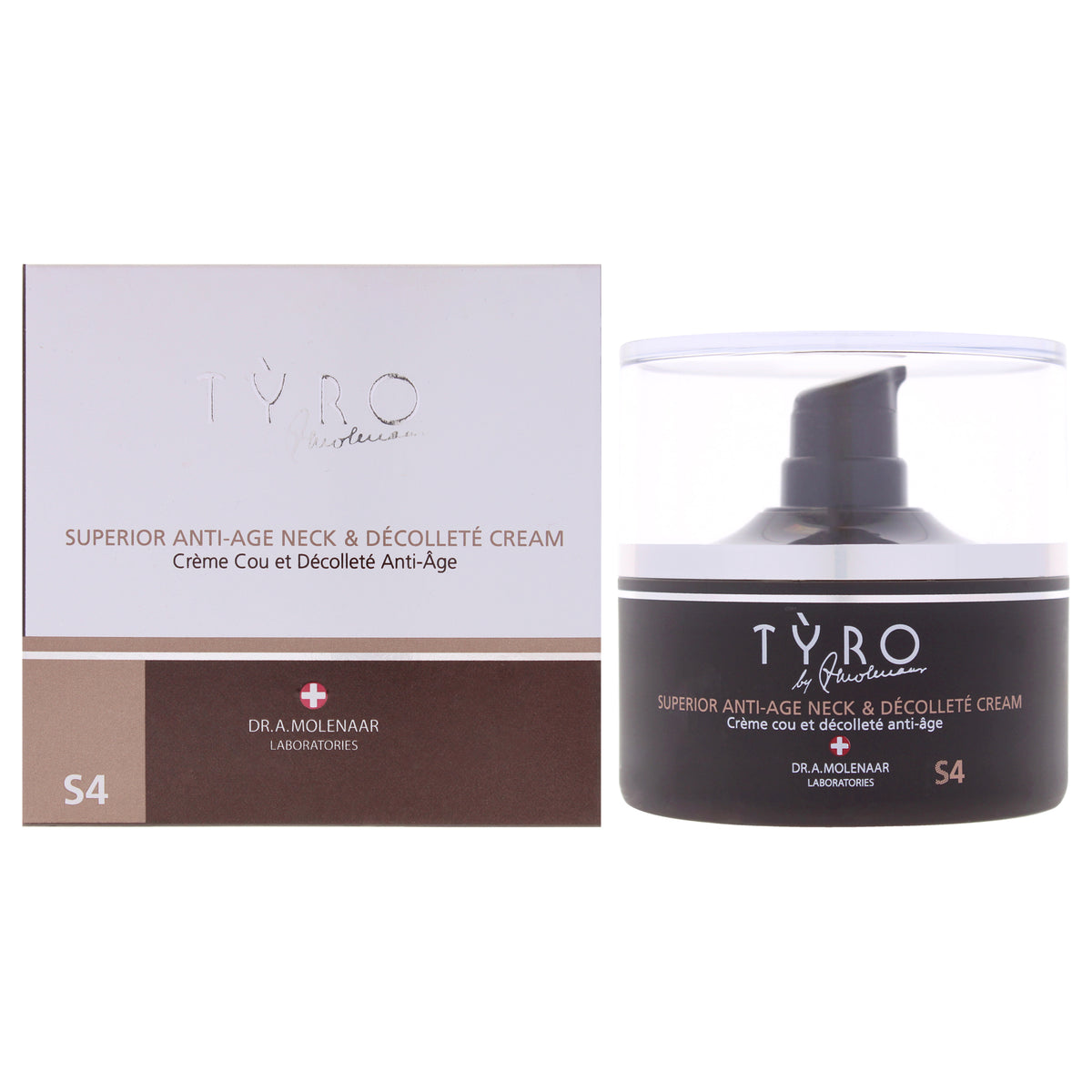 Tyro Superior Anti-Age Neck and Decollete Cream Unisex Wrinkle Care 1.69 FL OZ | 50 ML