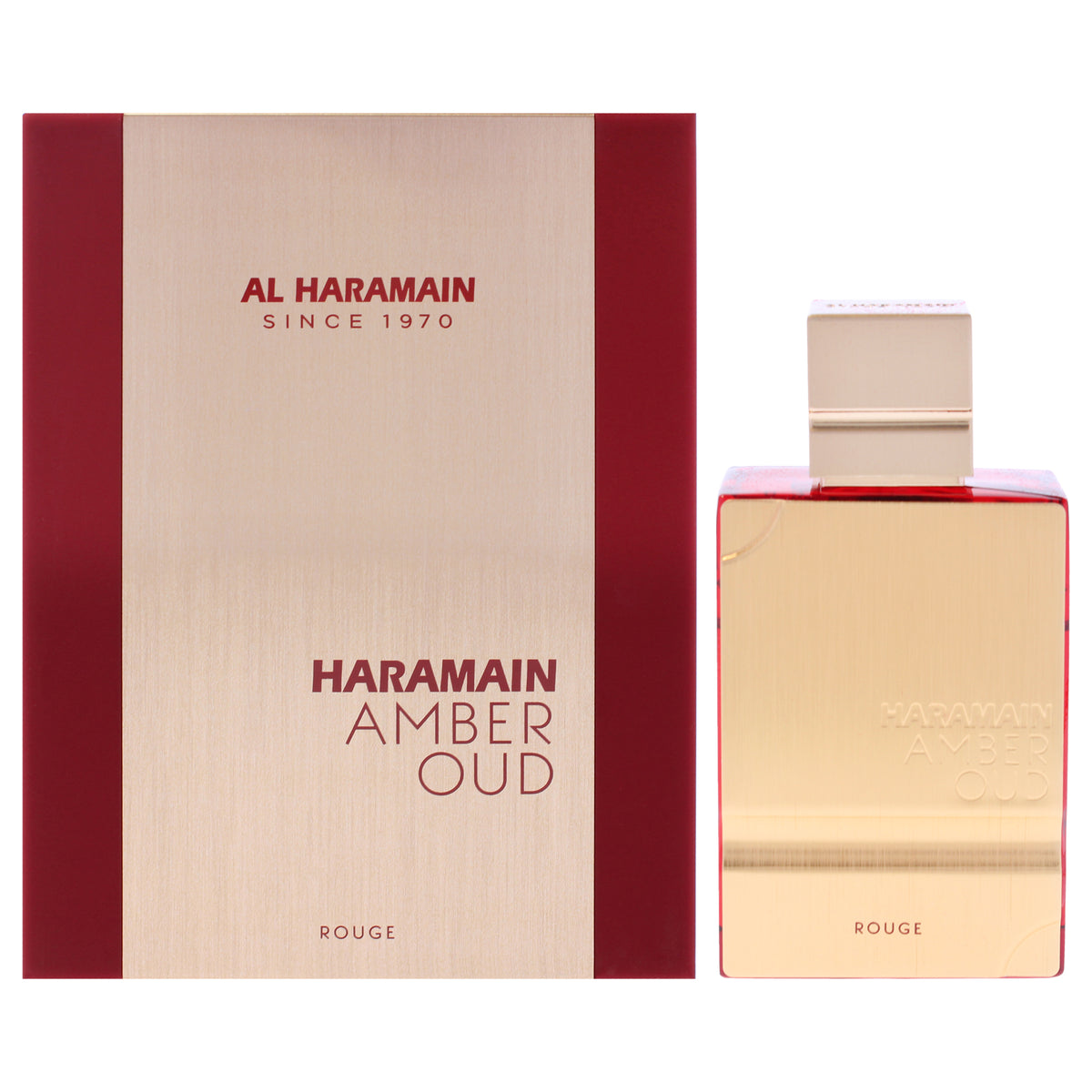 Al Haramain Amber Oud - Rouge Unisex Eau de Parfum 2 OZ | 60 ML