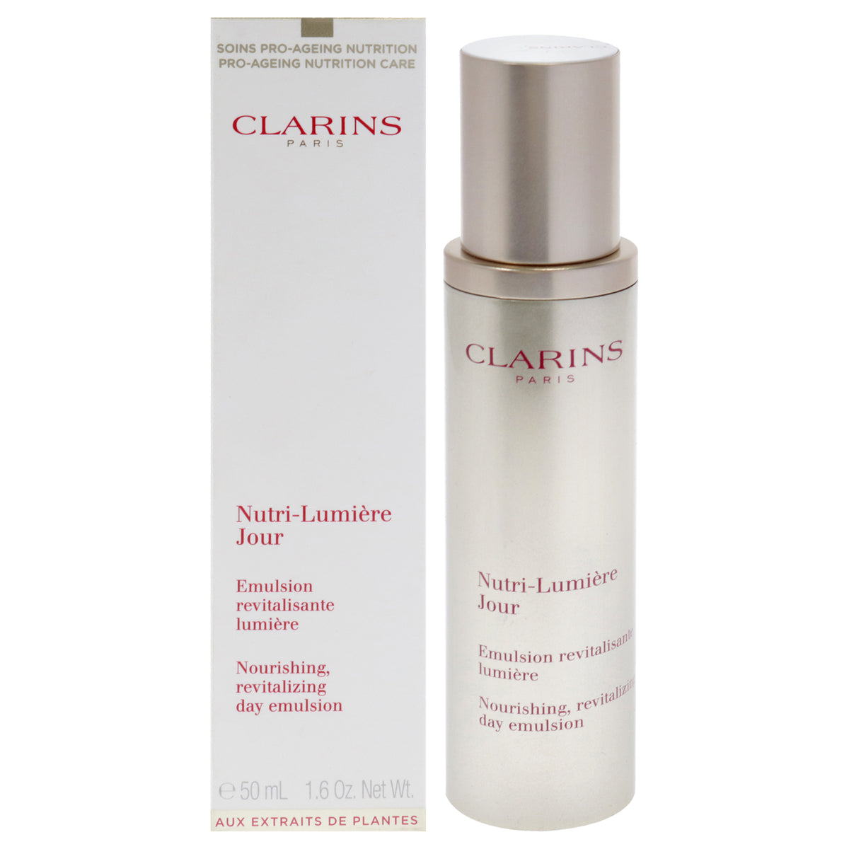 Clarins Nutri-Lumiere Day Emulsion Women's Face Creams & Moisturizers 1.6 FL OZ | 50 ML