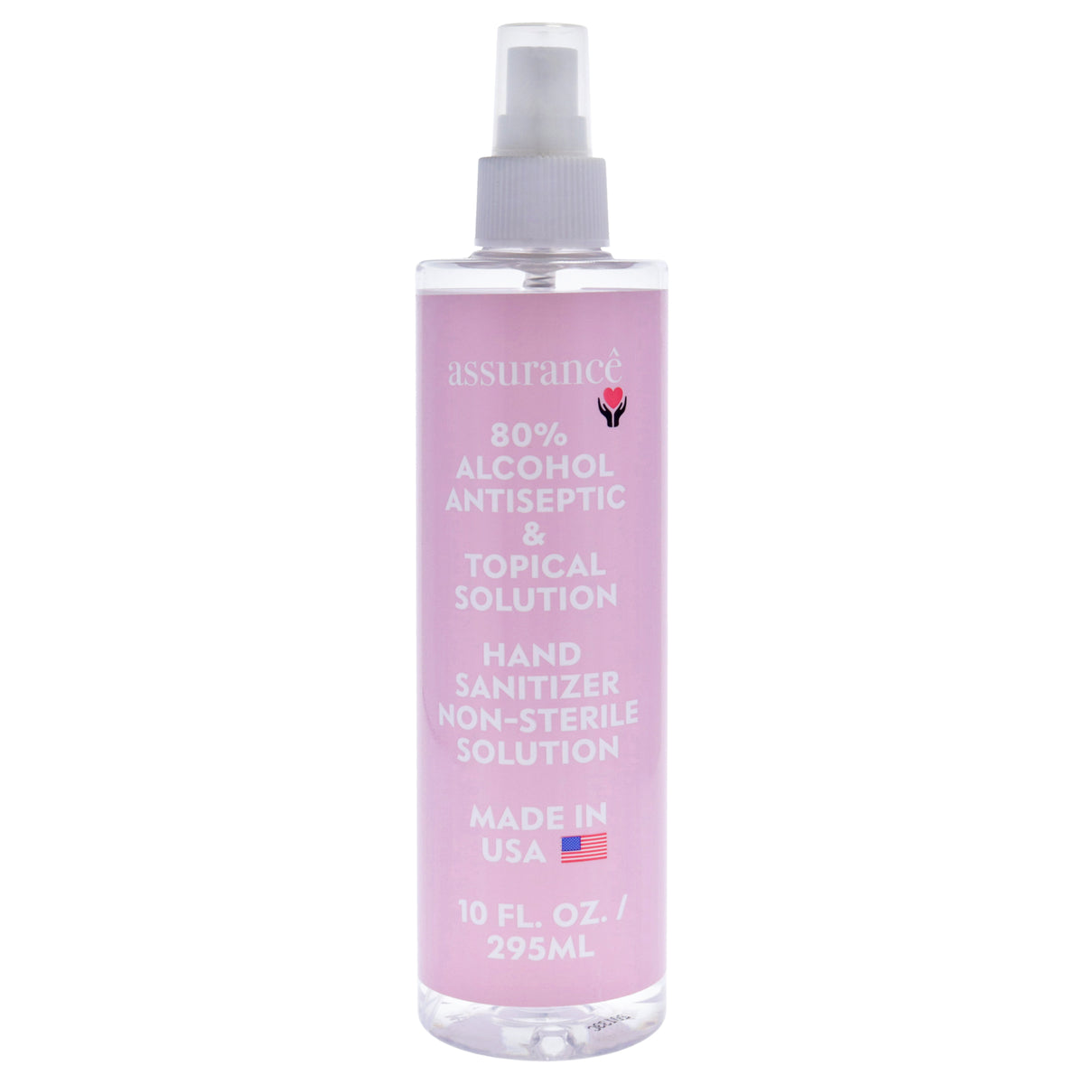 Assurance Hand Sanitizer Non-Sterile Solution Unisex Hand Wash 10 OZ | 296 ML