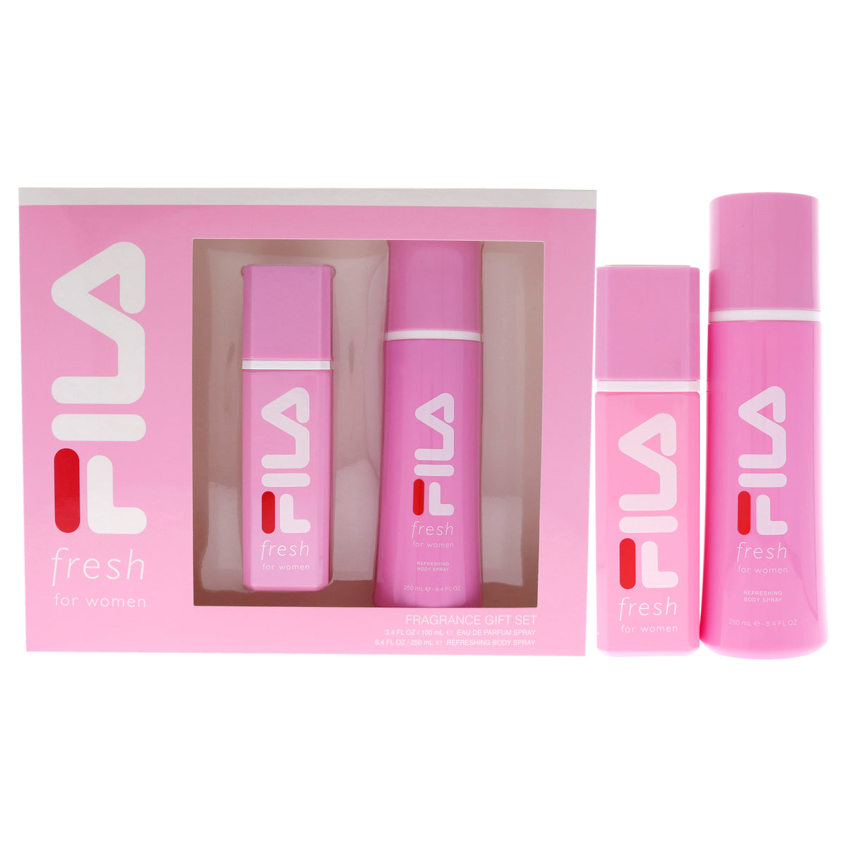 Fila Fresh Women's 2 Pc Gift Set Personal Fragrance Sets 3.4 FL OZ | 100 ML