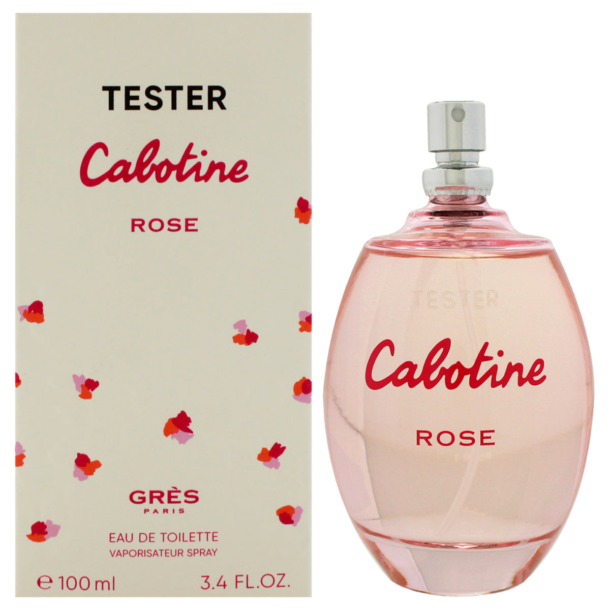 Parfums Gres Cabotine Rose Women's Fragrance Testers Tester 3.4 FL OZ | 100 ML