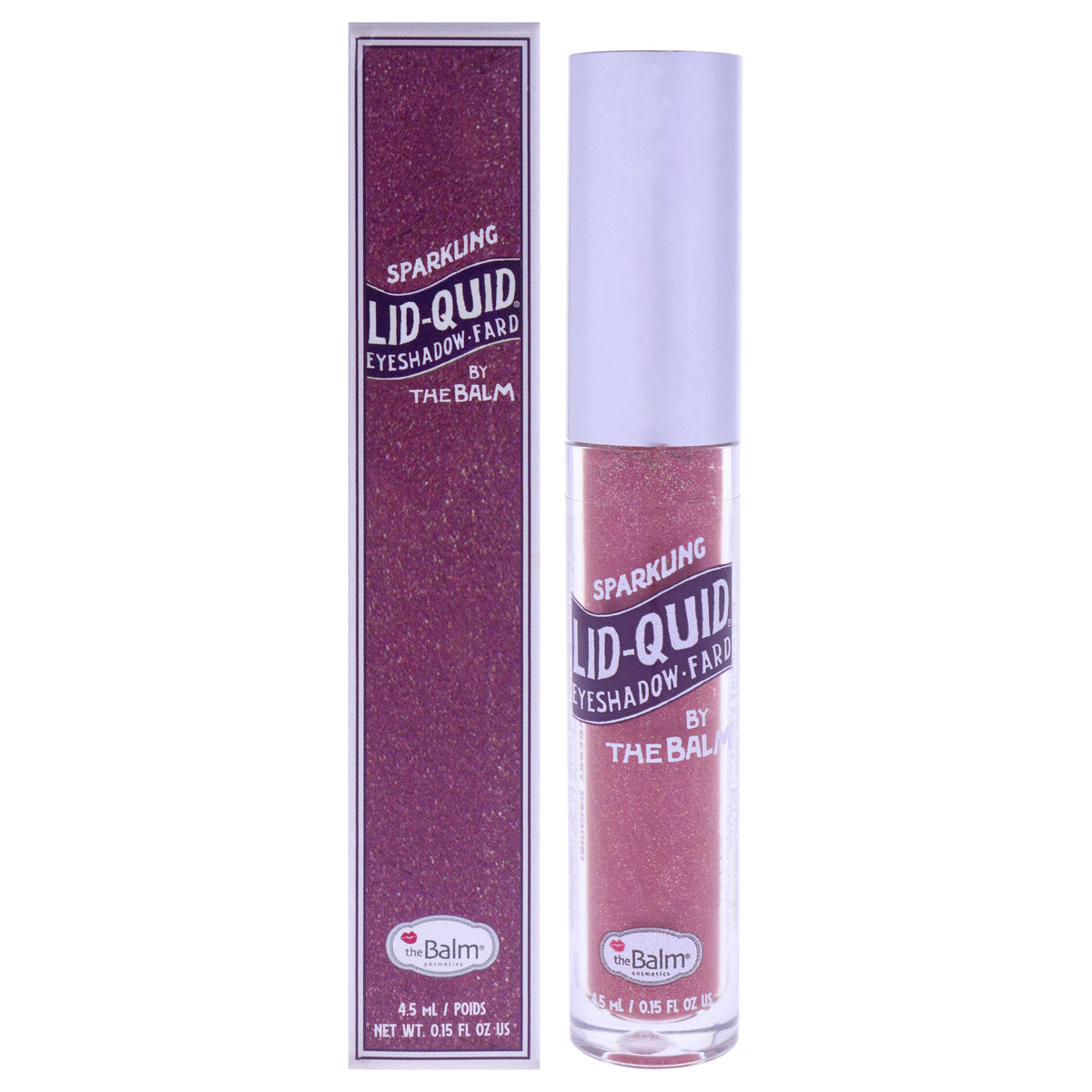 the Balm Lid-Quid Sparkling Liquid Eyeshadow - Strawberry Daiquiri Women's Eye Shadow 0.15 OZ | 4.4 ML