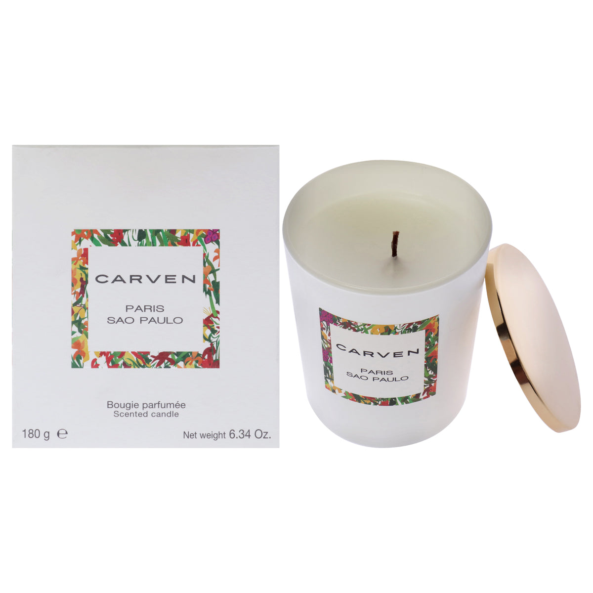Carven Paris Sao Paola Candle Unisex Candles 6.3 OZ | 180 G