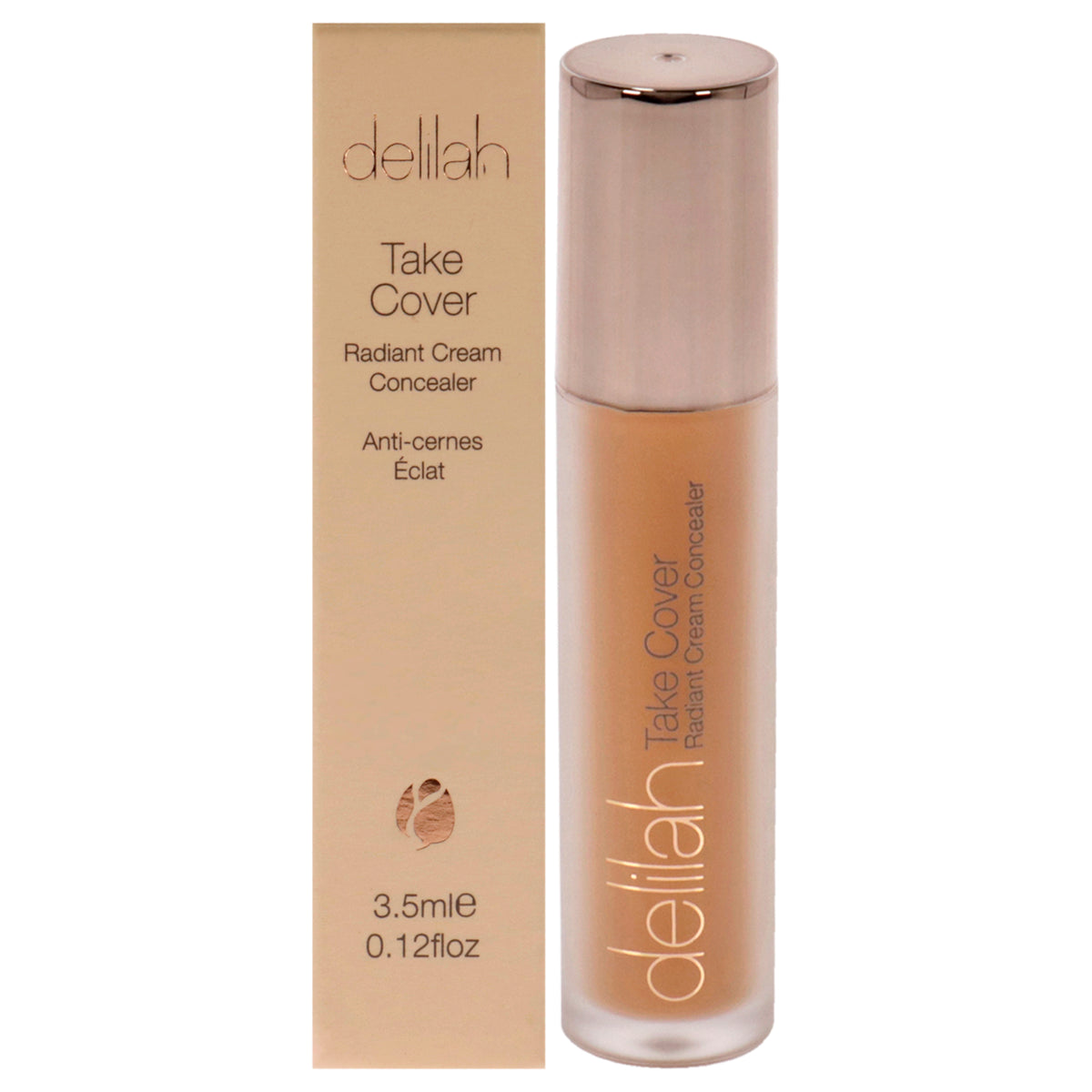 Delilah Take Cover Radiant Cream Concealer - Cashmere for Women's Concealer 0.12 OZ | 3.5 ML