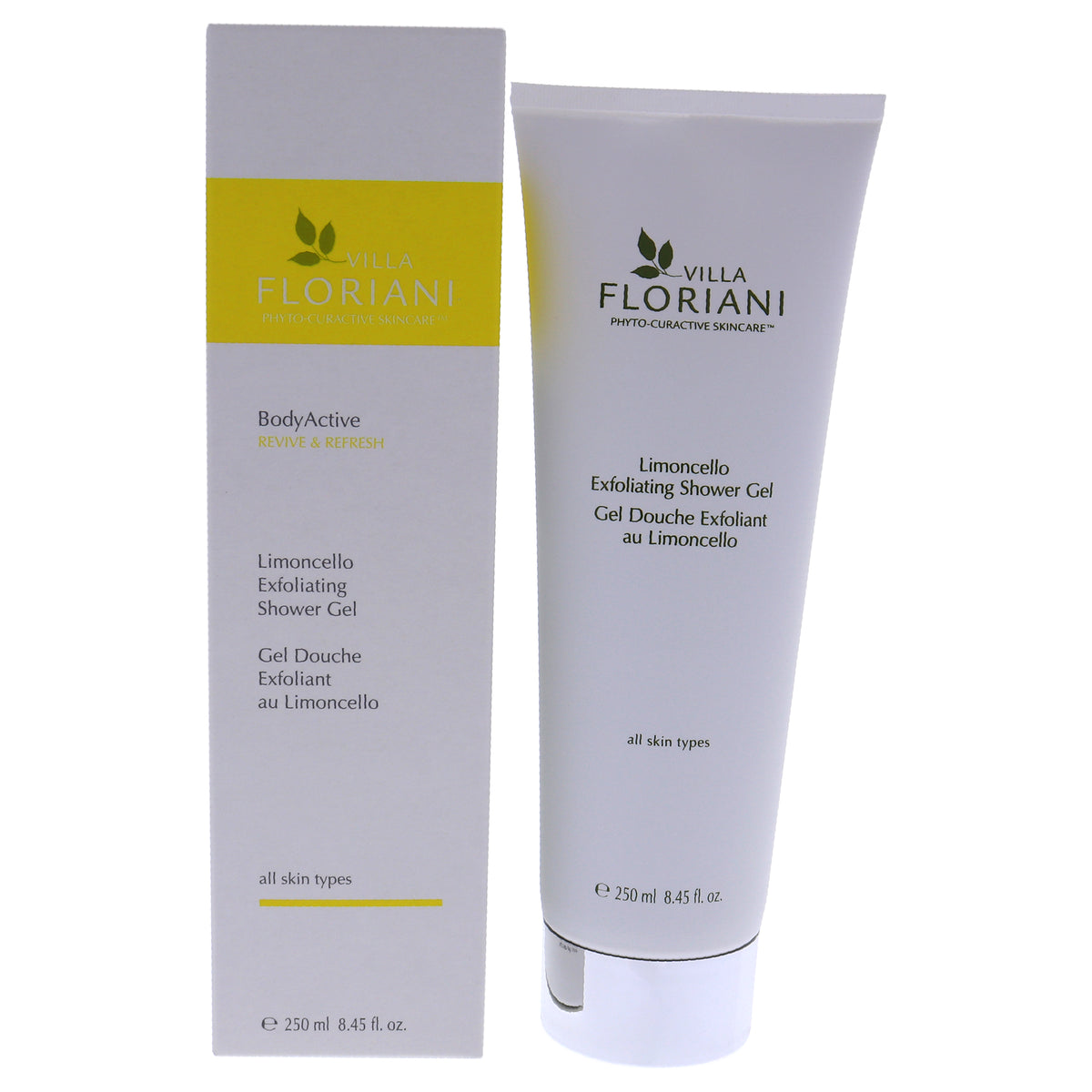 Villa Floriani BodyActive Exfoliating Shower Gel - Limoncello Women's Body Washes 8.45 OZ | 250 ML