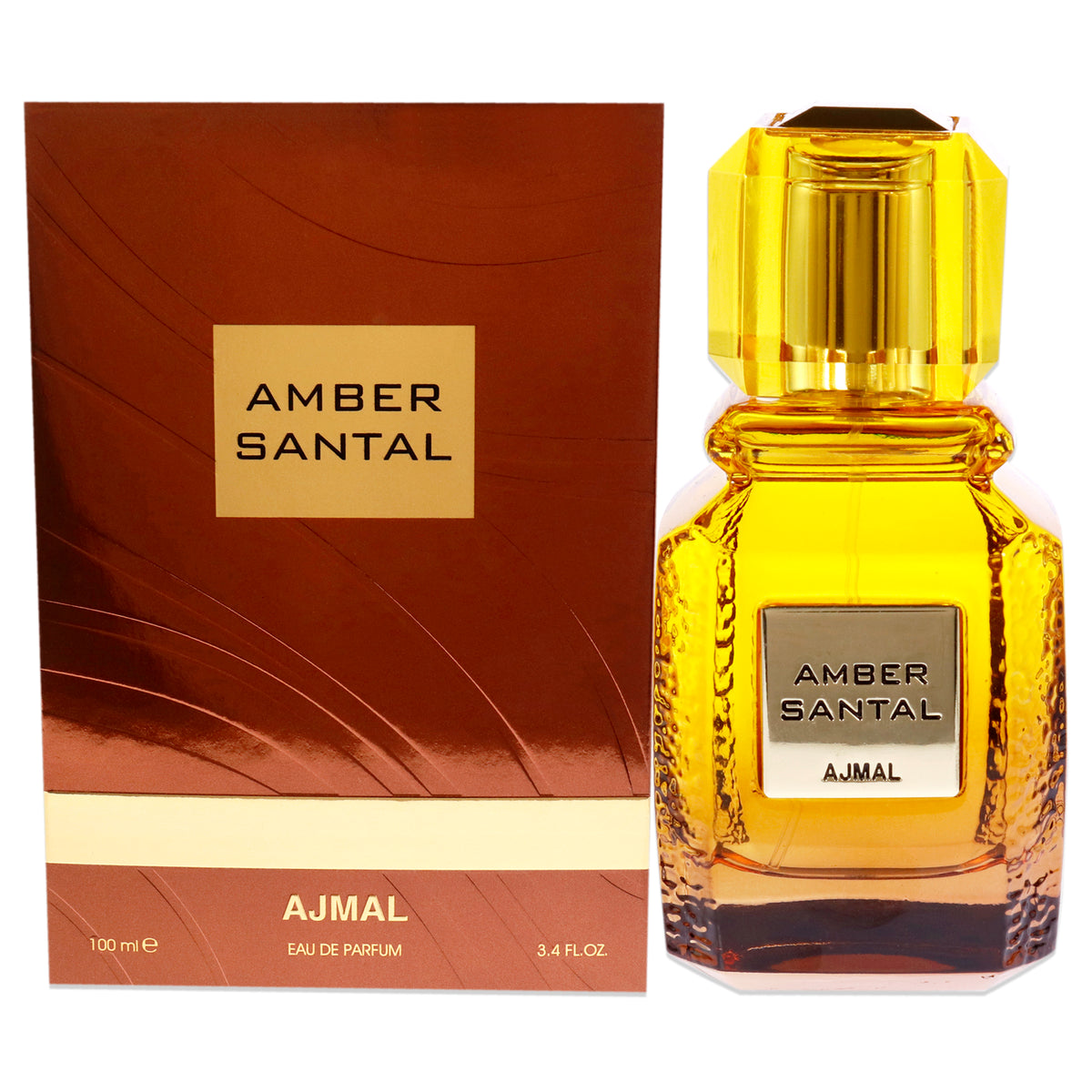 Ajmal Amber - Santal Women's Eau de Parfum 3.4 FL OZ | 100 ML