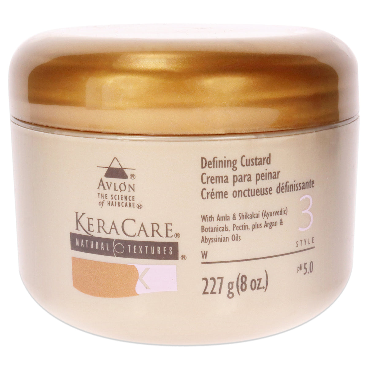 Avlon KeraCare Natural Defining Custard Cream Unisex Creams & Lotions 8 FL OZ | 237 ML
