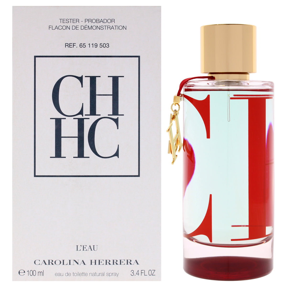 Carolina Herrera CH L'Eau Women's Eau De Toilette Fragrance Testers Tester 3.4 FL OZ | 100 ML