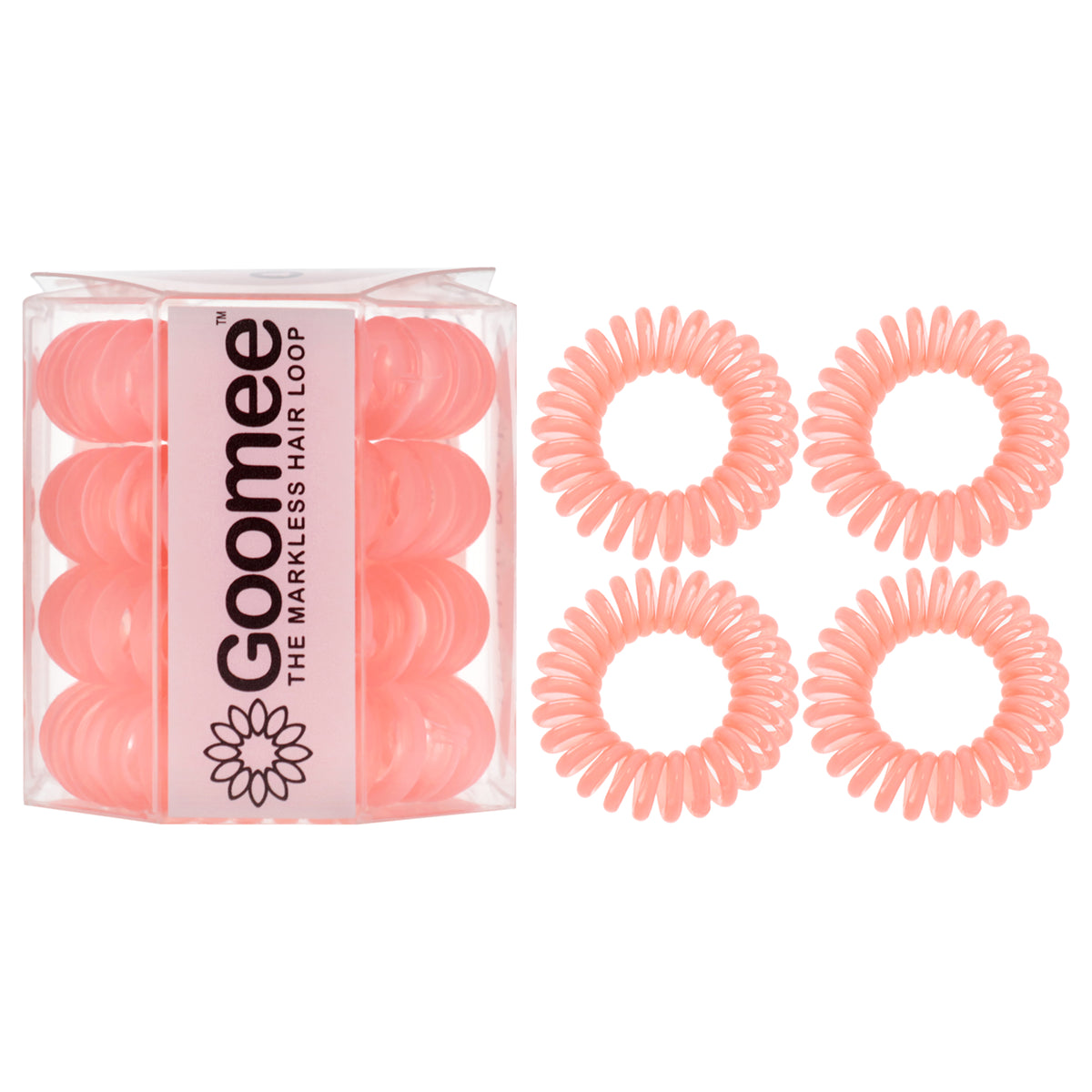 Goomee The Markless Hair Loop Set - Huntington Peach Women's Elastics & Ties
