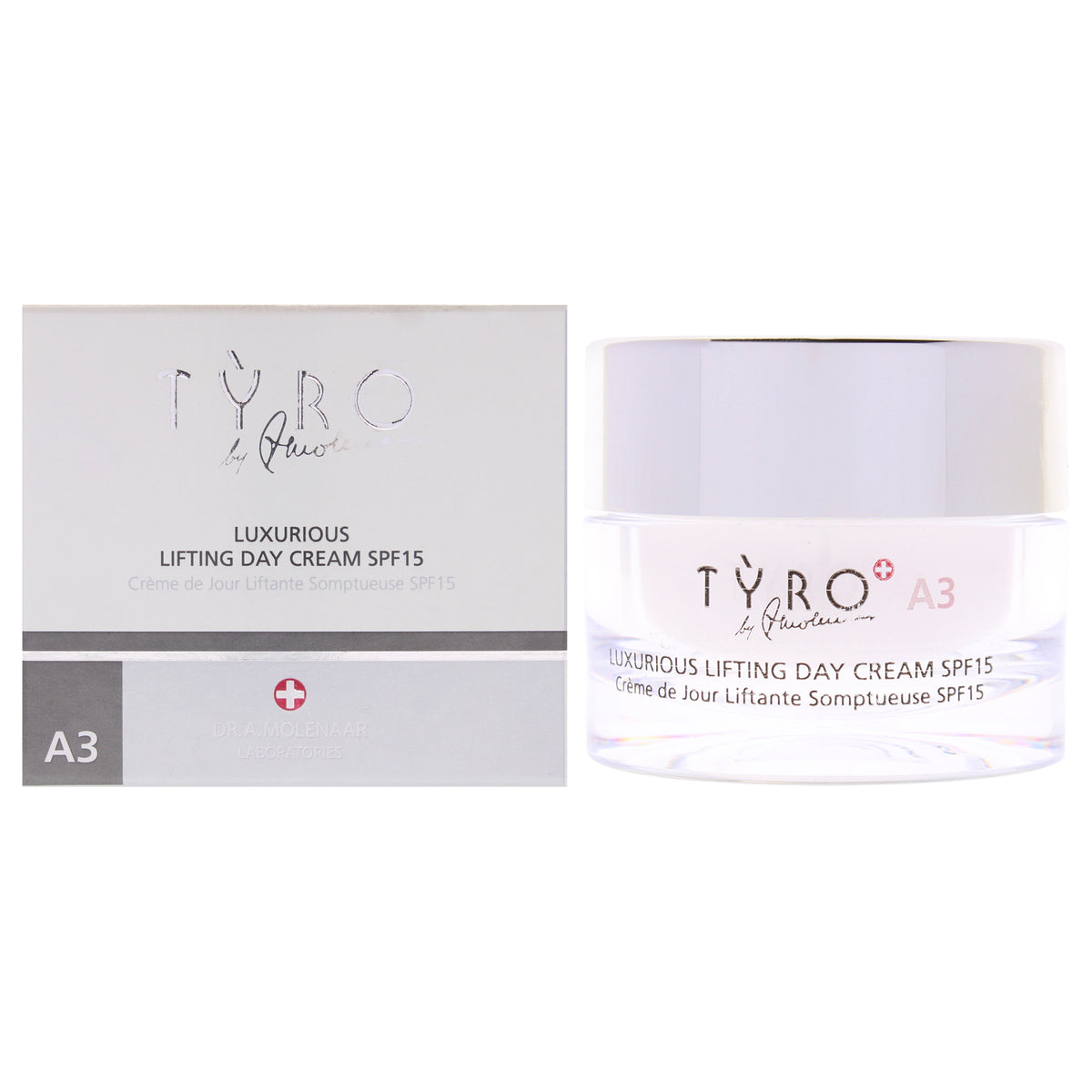 Tyro Luxurious Lifting Day Cream SPF 15 Unisex Face Creams & Moisturizers 1.69 FL OZ | 50 ML