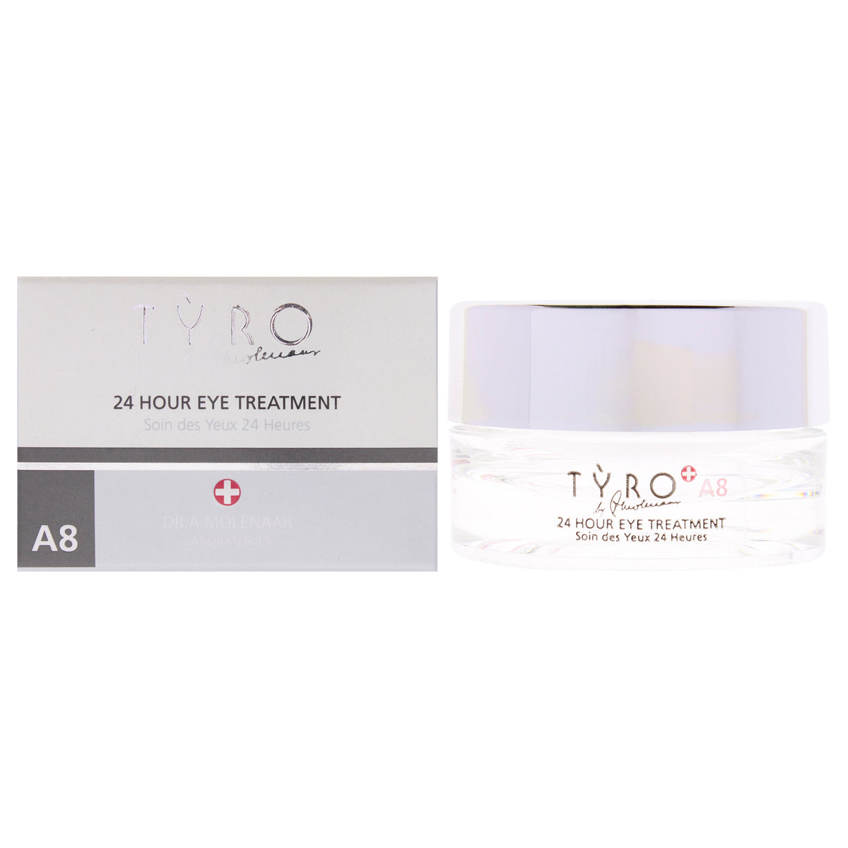 Tyro 24 Hours Eye Treatment Unisex Eye Serums 0.51 FL OZ | 15 ML