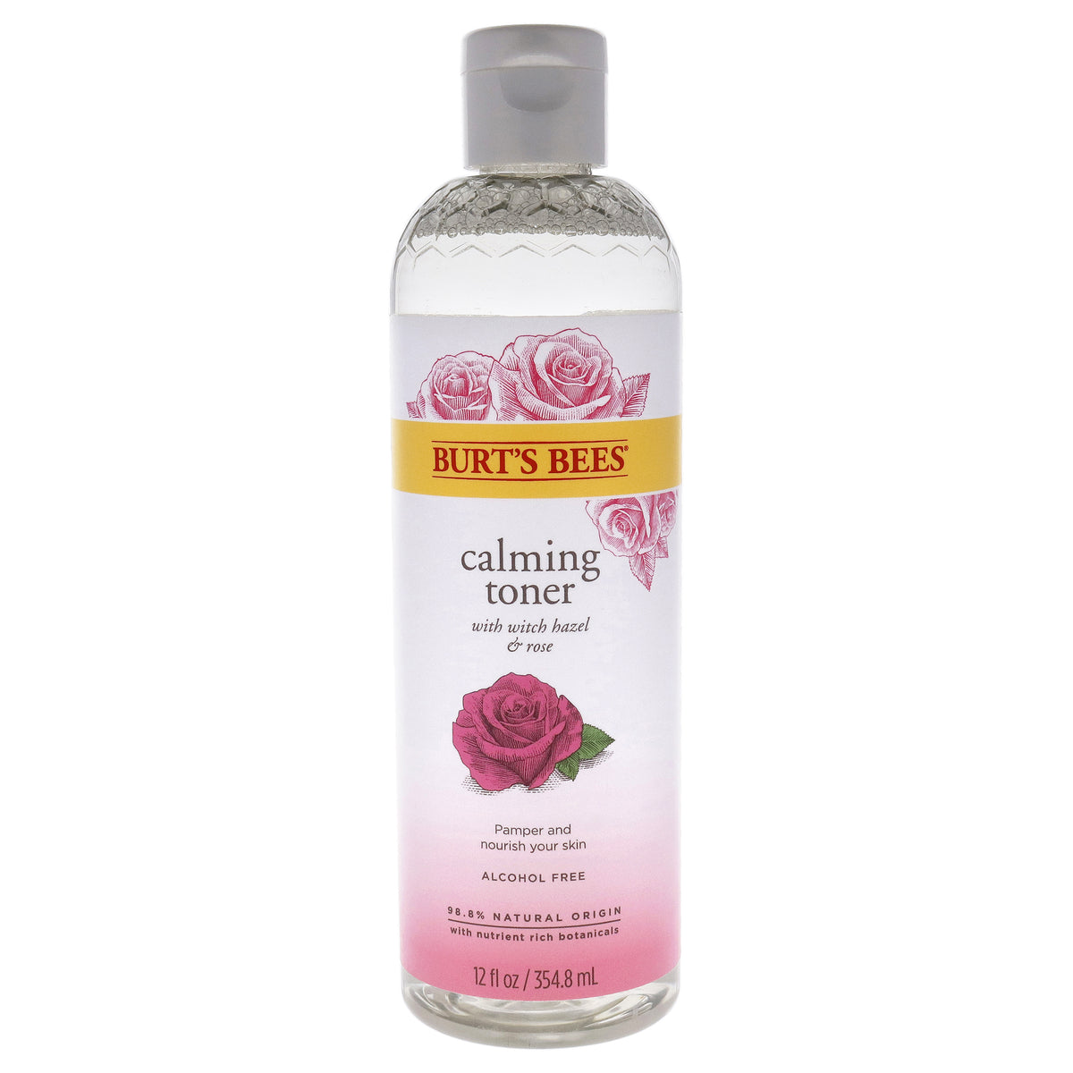 Burts Bees Calming Toner - Witch Hazel and Rose Unisex Toners & Astringents 12 FL OZ | 355 ML