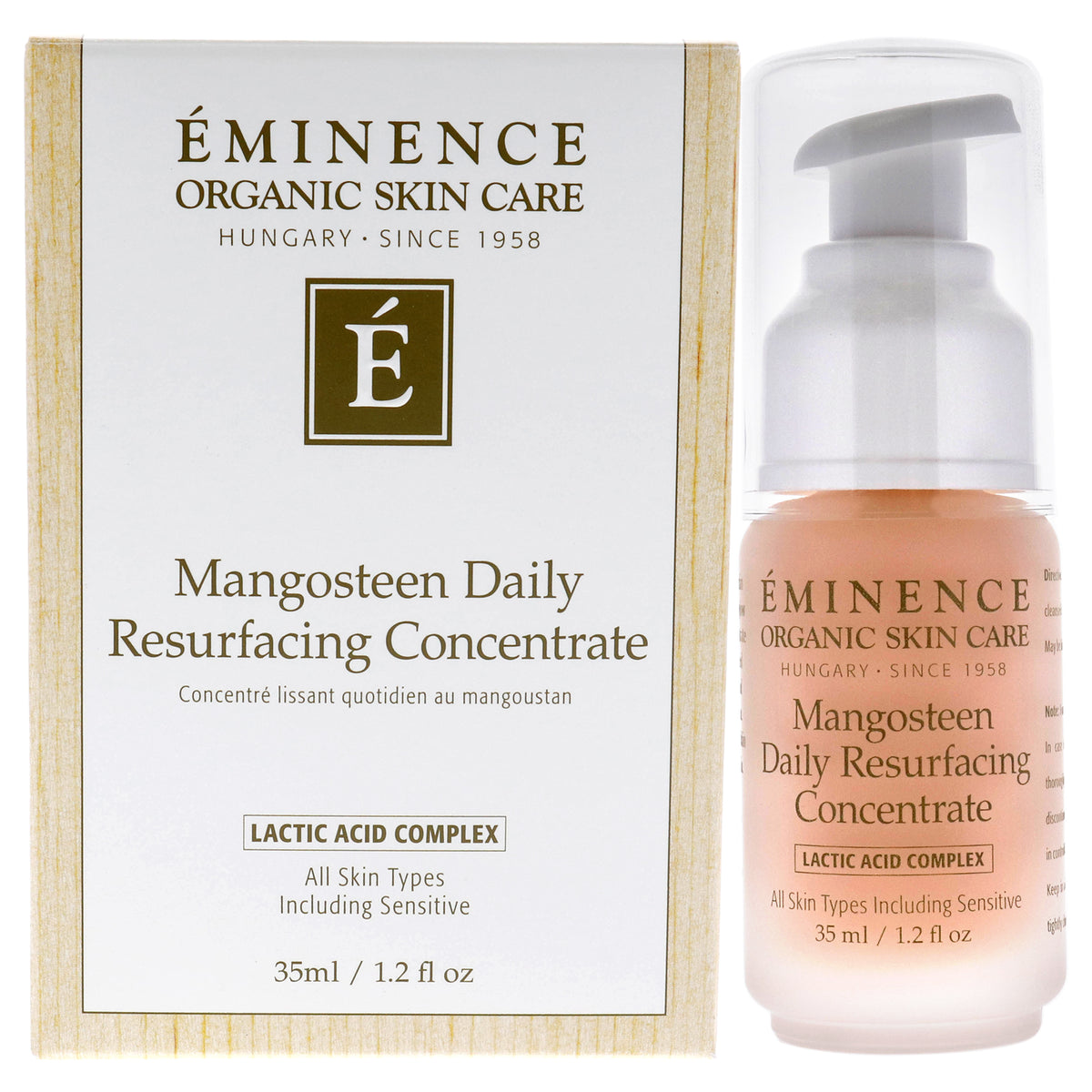 Eminence Mangosteen Daily Resurfacing Concentrate Unisex Face Serums 1.2 OZ | 35 ML