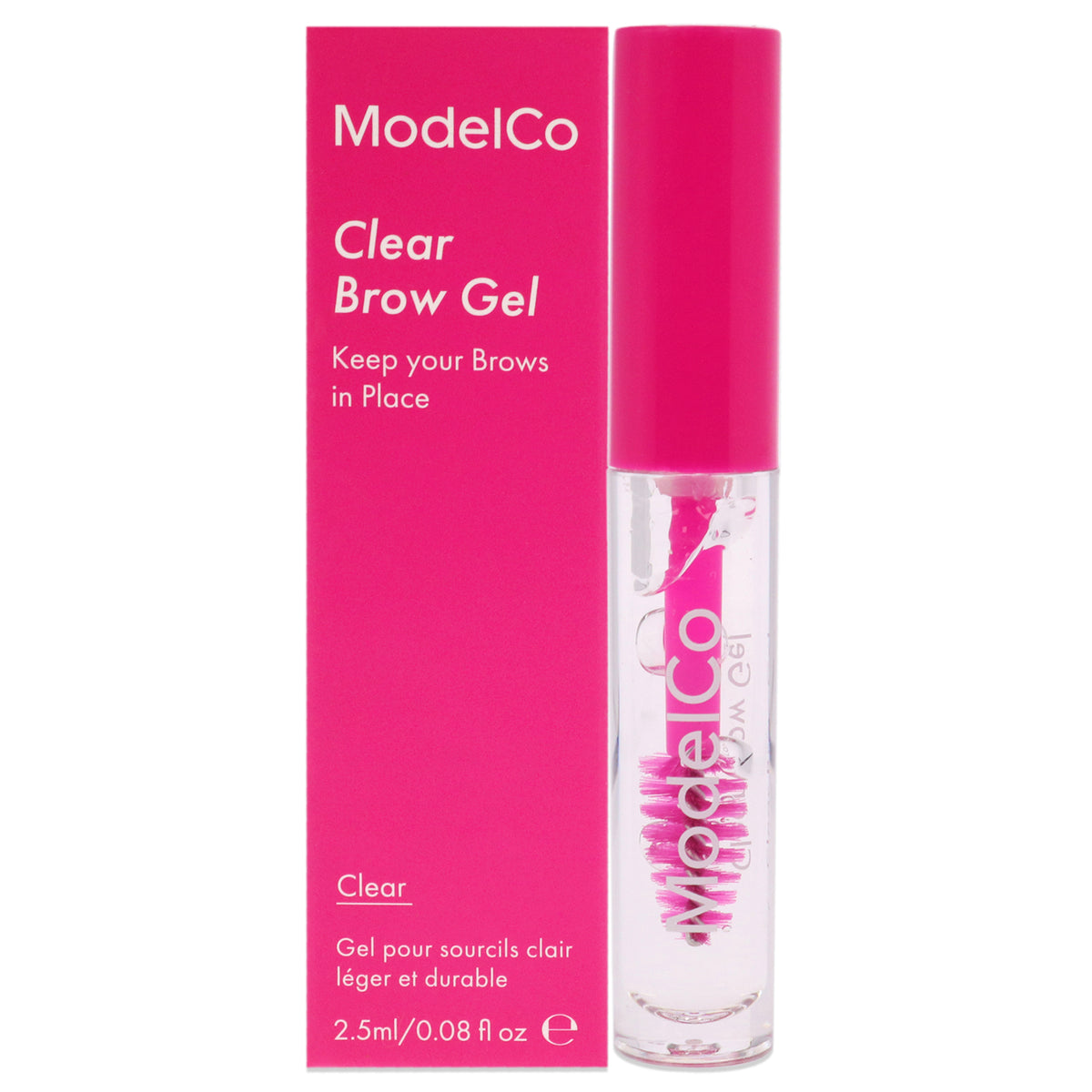 ModelCo Clear Brow Gel Women's Eyebrow Color 0.08 OZ | 2.4 ML