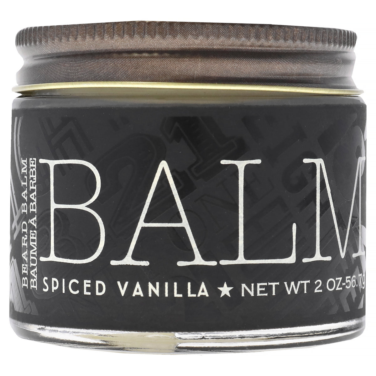 18.21 Man Made Beard Balm - Spiced Vanilla Men's Lip Balms & Moisturizers 2 OZ | 60 ML
