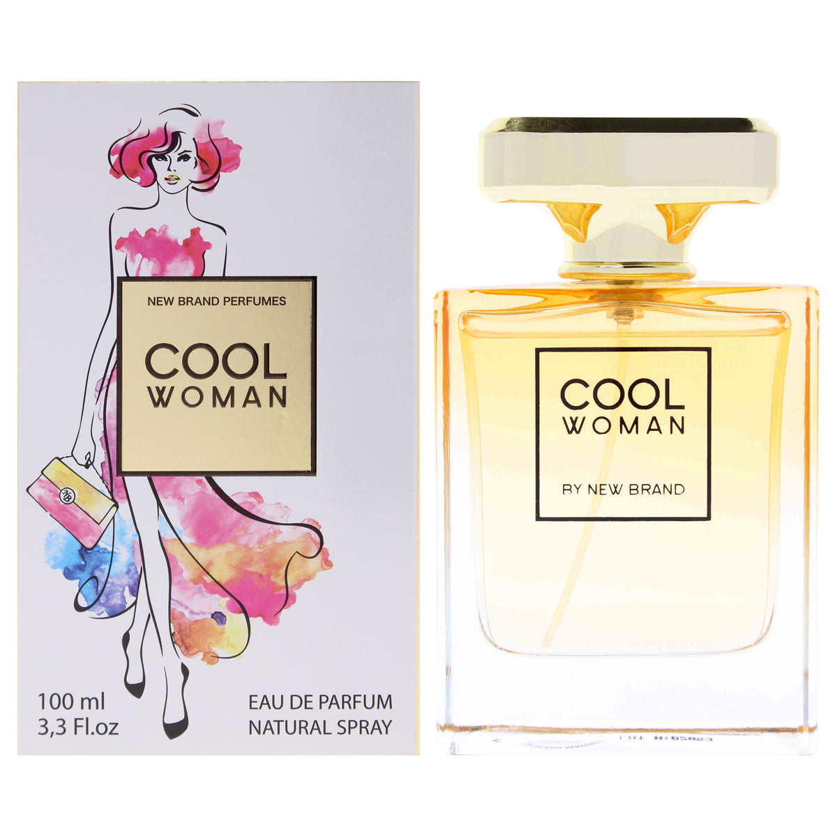 New Brand Cool Woman Women's Eau de Parfum 3.3 FL OZ | 100 ML
