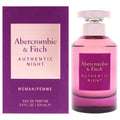 Abercrombie and Fitch Authentic Night Women's Eau de Parfum 3.4 FL OZ | 100 ML