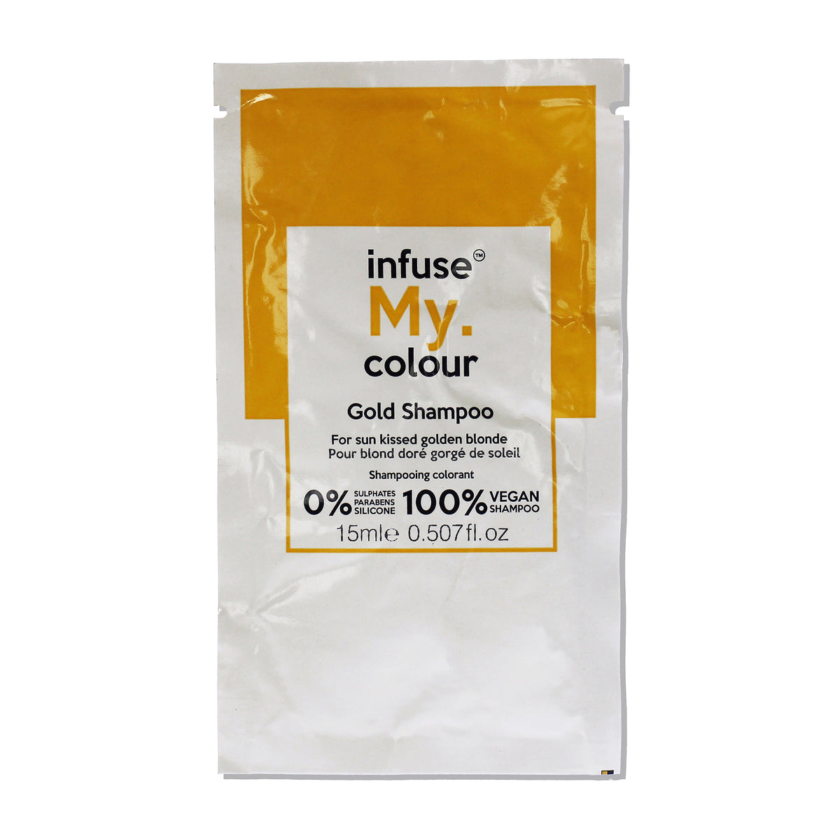 Infuse My Colour Gold Shampoo Unisex Shampoos 0.5 FL OZ | 15 ML