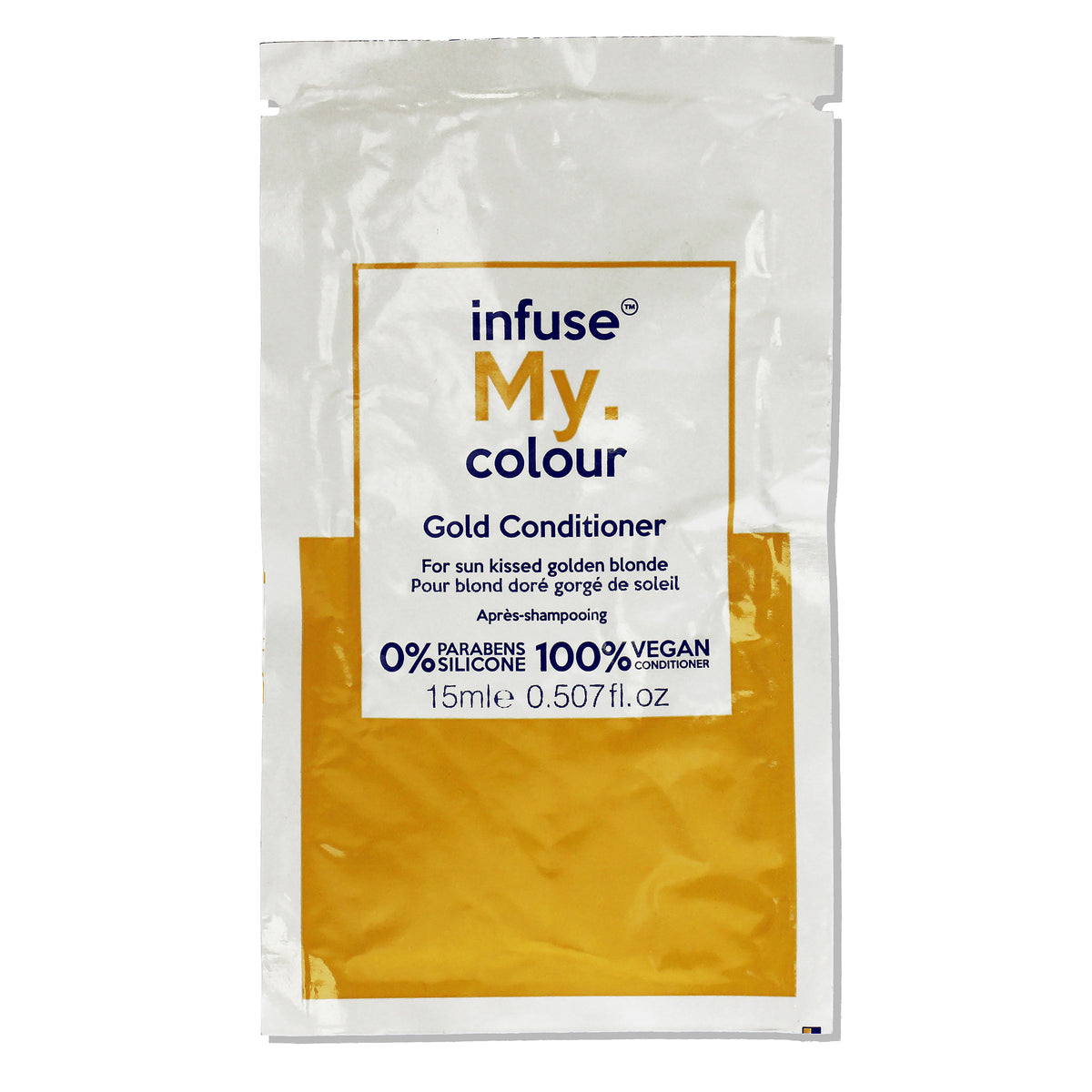 Infuse My Colour Gold Conditioner Unisex Conditioners 0.507 FL OZ | 15 ML