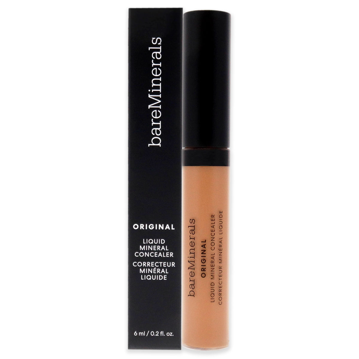 bareMinerals Original Liquid Mineral Concealer 3.5C Medium Tan Women's Concealer 0.2 FL OZ | 6 ML