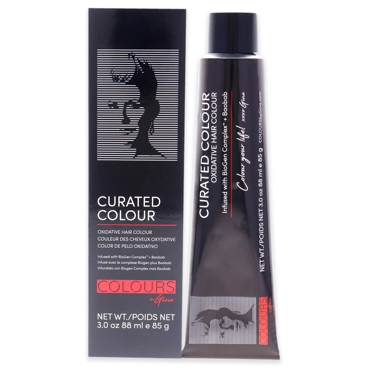 Colours By Gina Curated Colour 5.11-5BB Light Cool Brown Unisex Color Dye 3 OZ | 89 ML