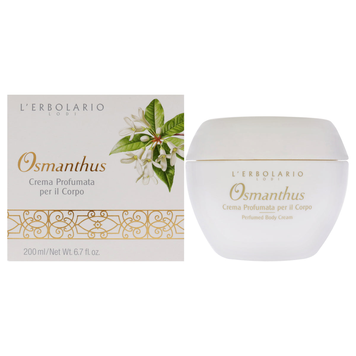LErbolario Perfumed Body Cream Unisex Body Creams 6.7 OZ | 200 G