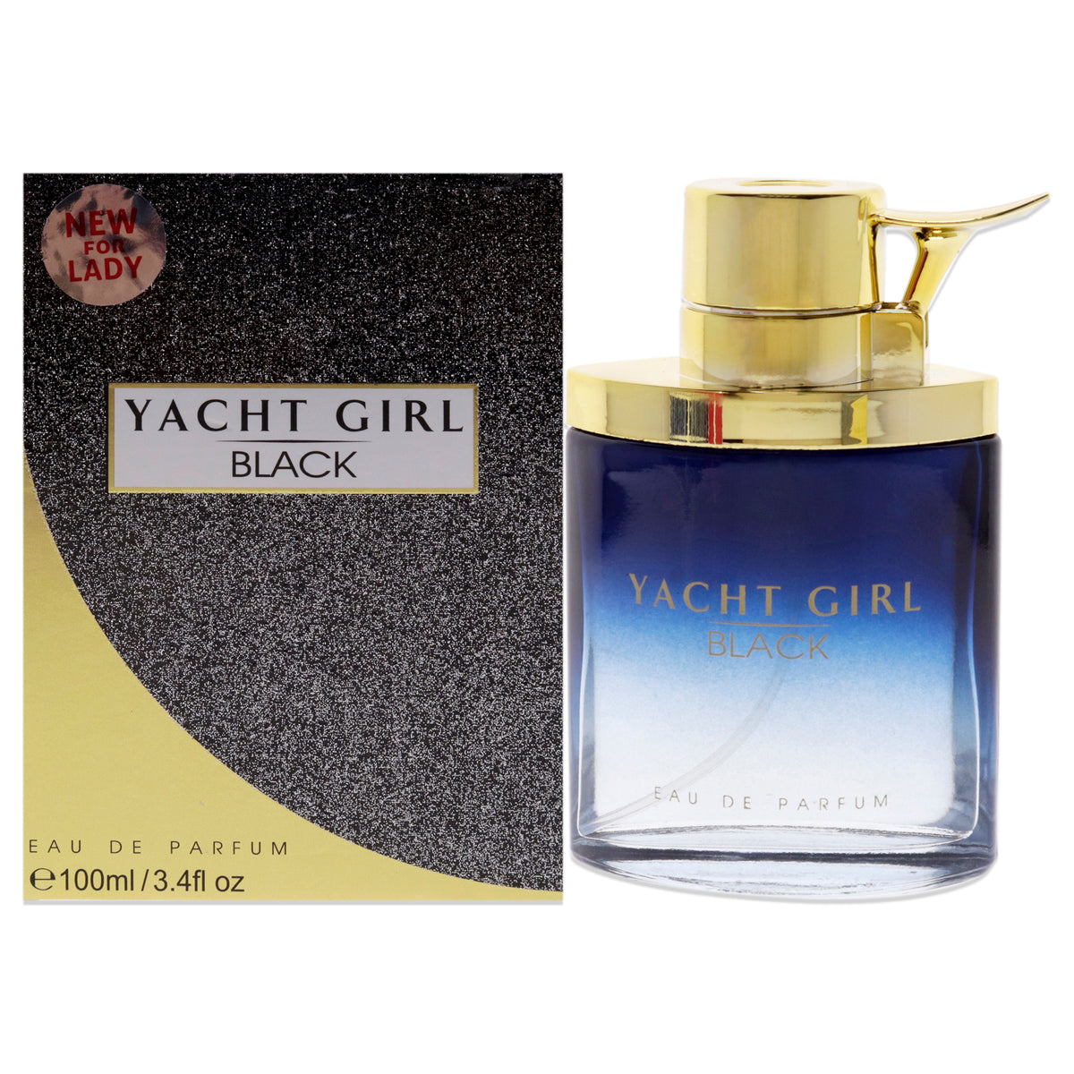 Myrurgia Yacht Girl Black Women's Eau De Parfum 3.4 FL OZ | 100 ML
