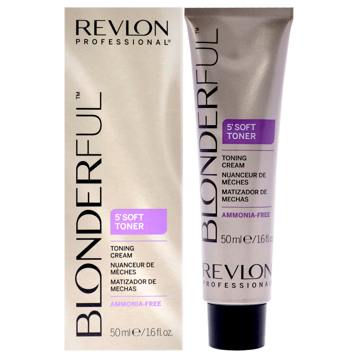 Revlon Blonderful Soft Toner Cream - 9.01 Light Silver Unisex Color Dye 1.6 FL OZ | 47 ML
