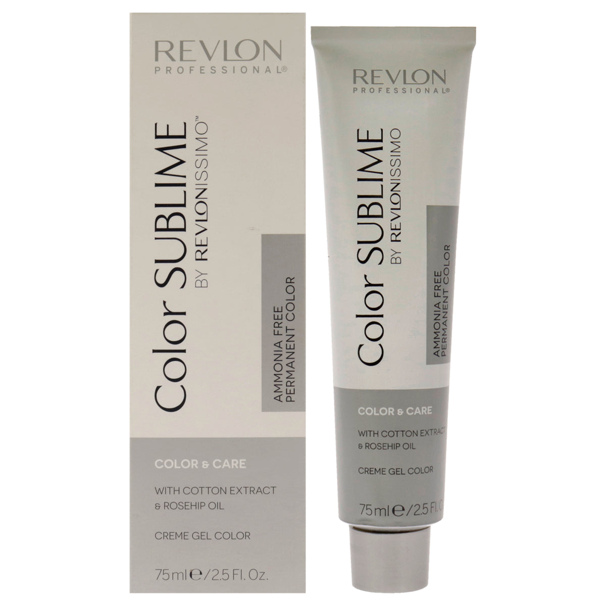 Revlon Revlonissimo Color Sublime 5.12 Light Ash Iridescent Brown Unisex Color Dye 2.5 OZ | 75 ML