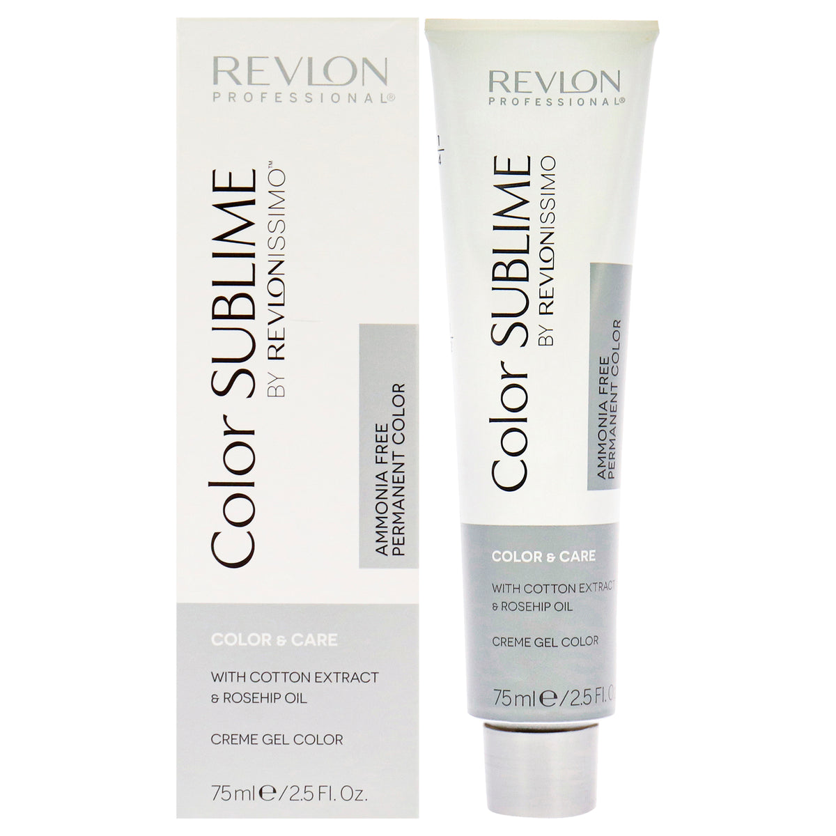 Revlon Revlonissimo Color Sublime 5.24 Light Iridescent Copper Brown Unisex Color Dye 2.5 OZ | 75 ML