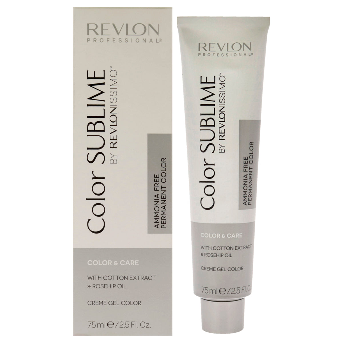 Revlon Revlonissimo Color Sublime - 5.34 Light Gold Copper Brown Unisex Color Dye 2.5 OZ | 75 ML
