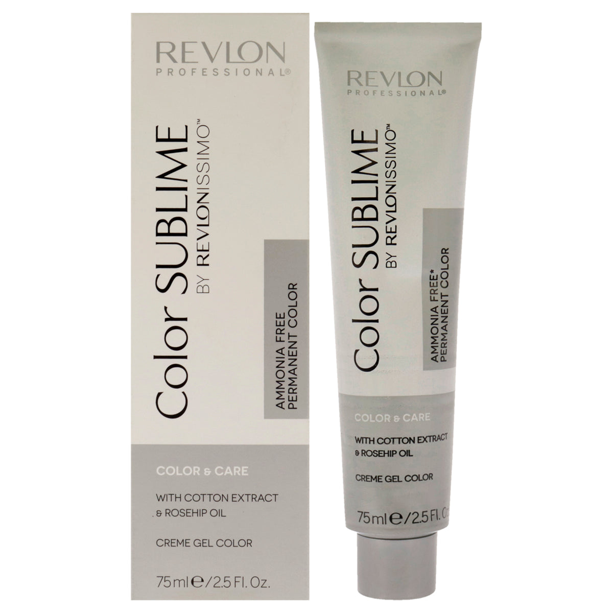 Revlon Revlonissimo Color Sublime - 5.35 Light Amber Brown Unisex Color Dye 2.5 OZ | 74 ML