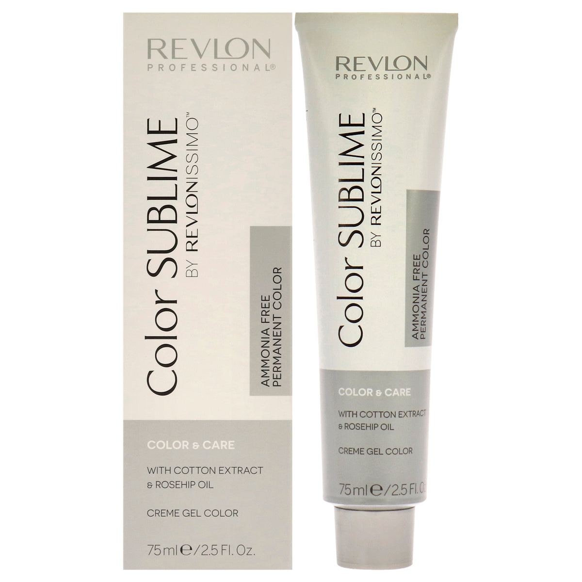 Revlon Revlonissimo Color Sublime 6.24 Dark Iridescent Copper Blonde Unisex Color Dye 2.5 OZ | 75 ML
