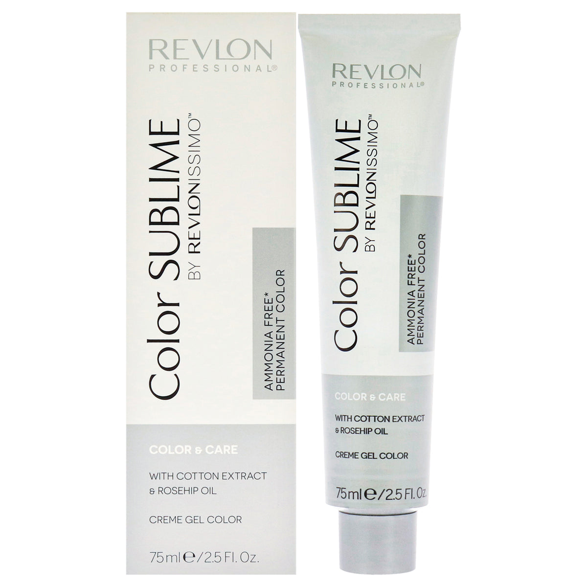 Revlon Revlonissimo Color Sublime 7.12 Medium Ash Iridescent Blonde Unisex Color Dye 2.5 FL OZ | 75 ML