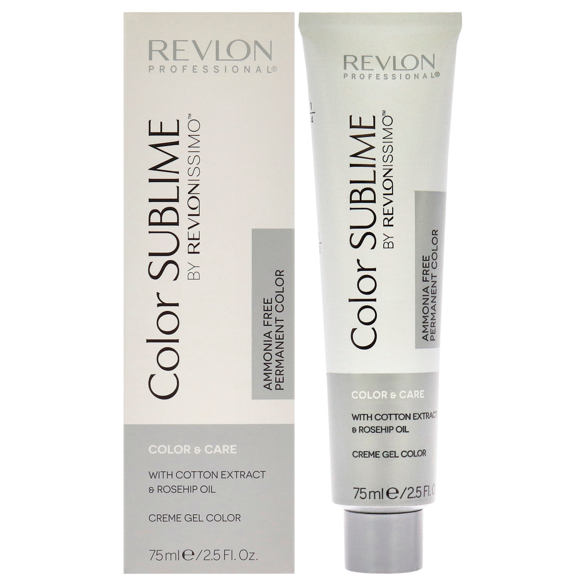 Revlon Revlonissimo Color Sublime - 7.40 Intense Medium Copper Blonde Unisex Color Dye 2.5 FL OZ | 75 ML