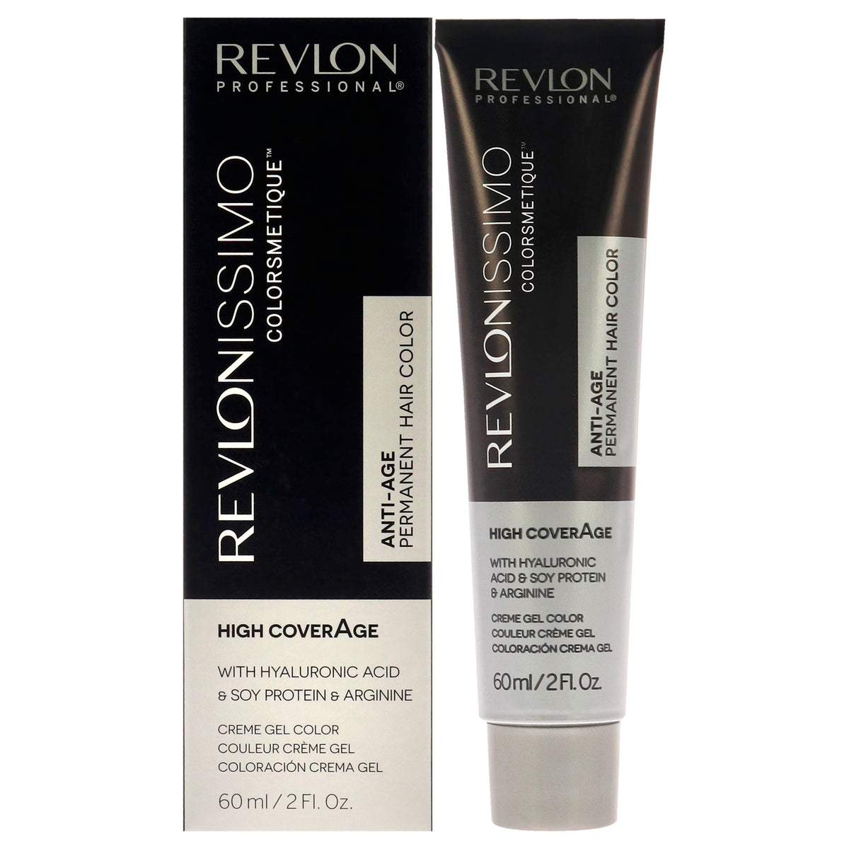 Revlon Revlonissimo Colorsmetique High Coverage 6.34 Dark Hazel Blonde Unisex Color Dye 2 OZ | 60 ML