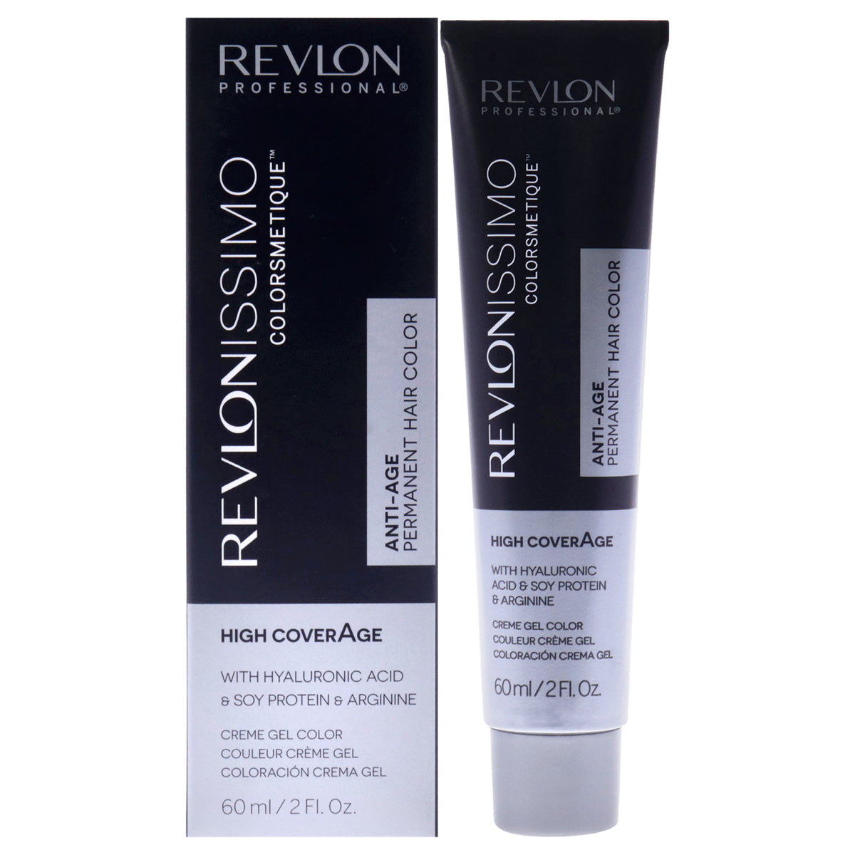 Revlon Revlonissimo Colorsmetique High Coverage 7.41 Natural Chestnut Blonde Unisex Color Dye 2 OZ | 60 ML
