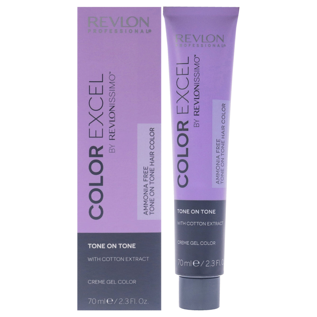 Revlon Revlonissimo Color Excel - 4 Medium Brown Unisex Color Dye 2.3 OZ | 68 ML