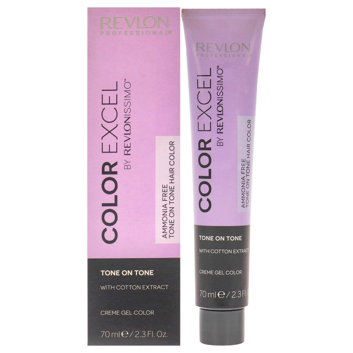 Revlon Revlonissimo Color Excel 5.25 Light Iridescent Mahogany Brown Unisex Color Dye 2.3 OZ | 68 G
