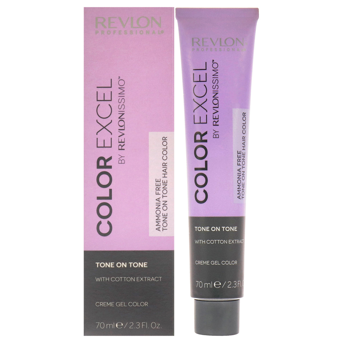 Revlon Revlonissimo Color Excel - 7.34 Medium Golden Copper Blonde Unisex Color Dye 2.3 OZ | 68 ML
