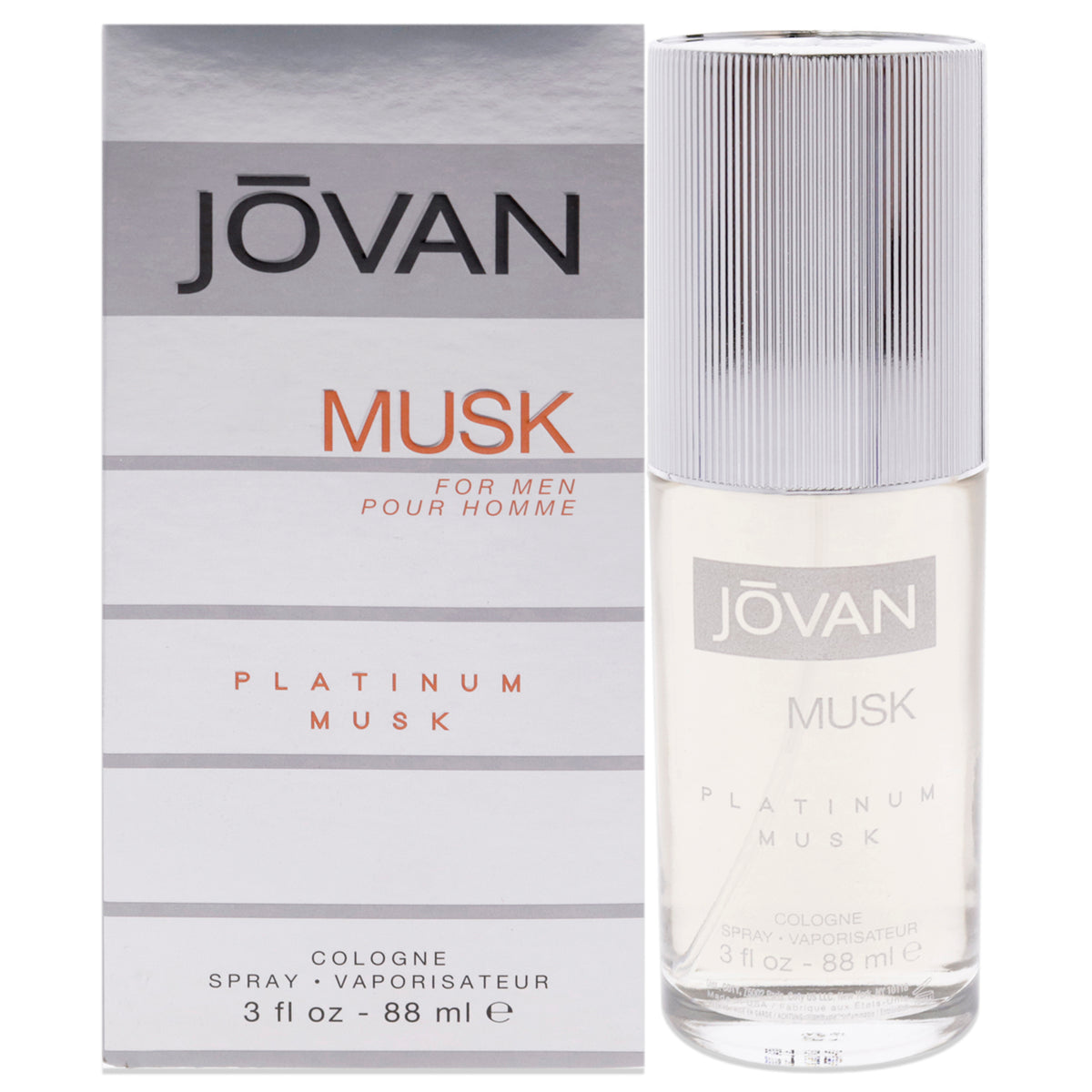 Jovan Platinum Musk Men's Eau de Toilette 3.4 FL OZ | 100 ML
