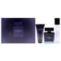 Narciso Rodriguez Bleu Noir Men's Eau De Parfum 3 Pc Gift Set Personal Fragrance Sets 3.3 FL OZ | 100 ML