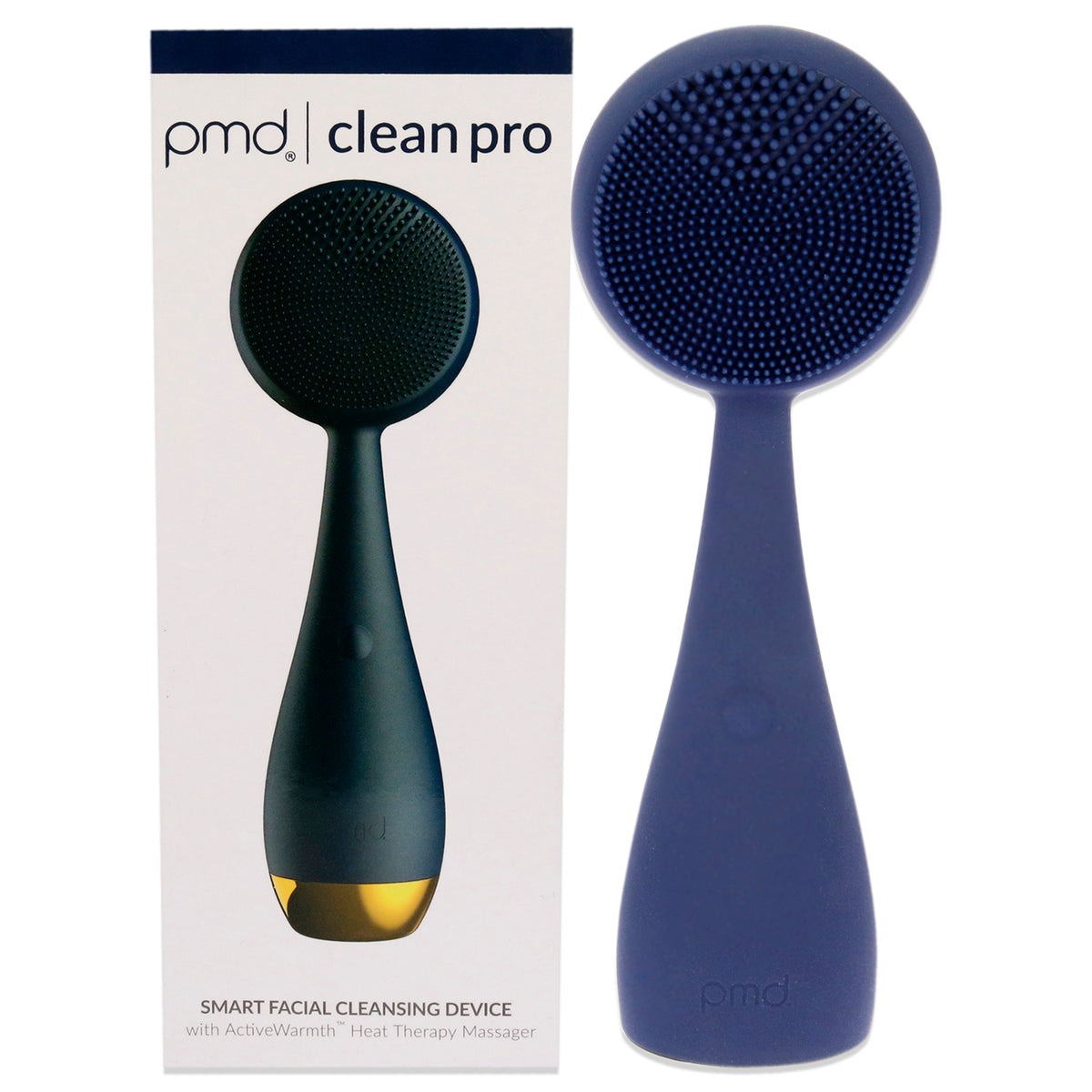 PMD Clean Pro - Navy with Gold Finish Unisex Powered Facial Cleansing Brushes & Devices