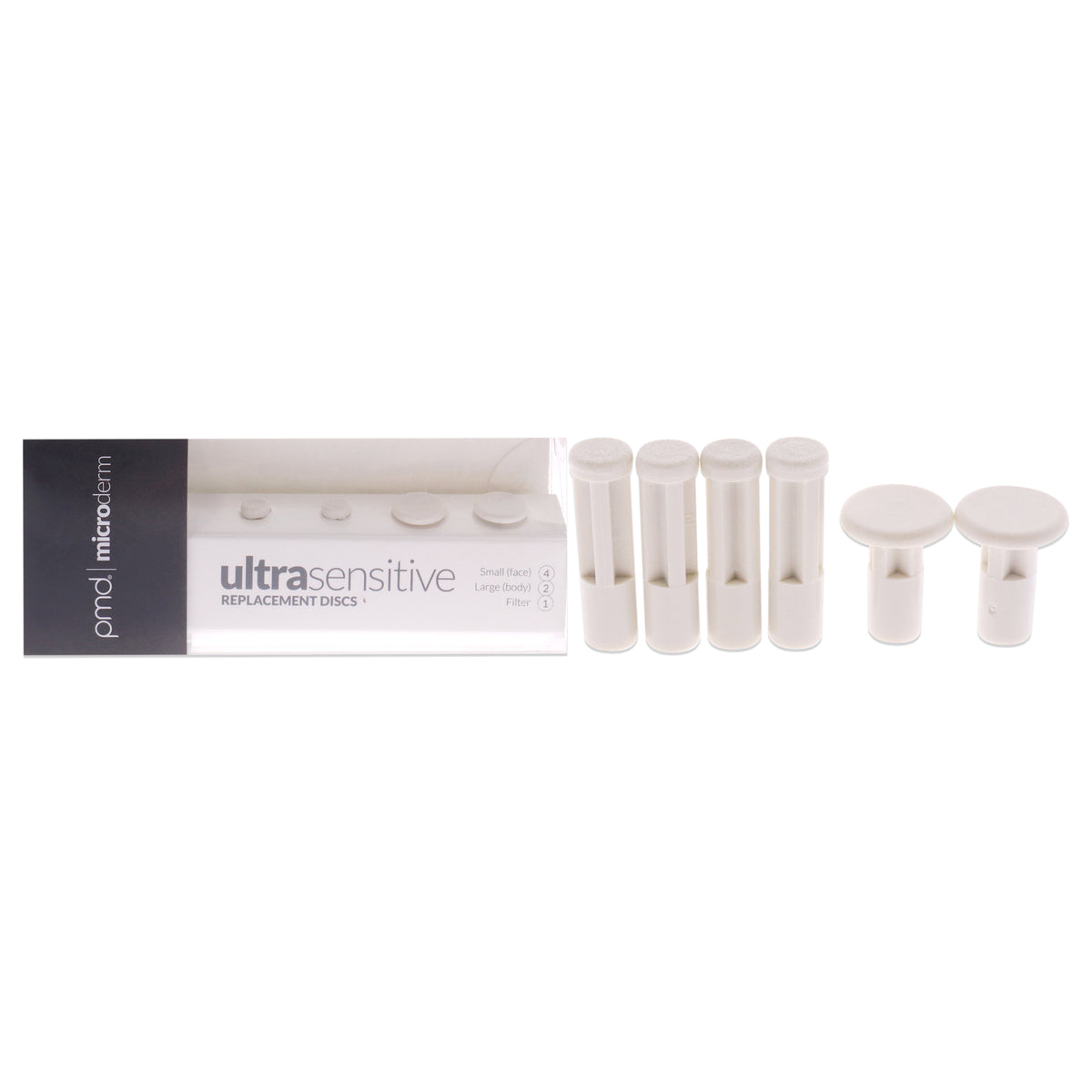 PMD Ultra Sensitive Replacement Discs Set White Unisex Microdermabrasion Devices 6 OZ | 170 G